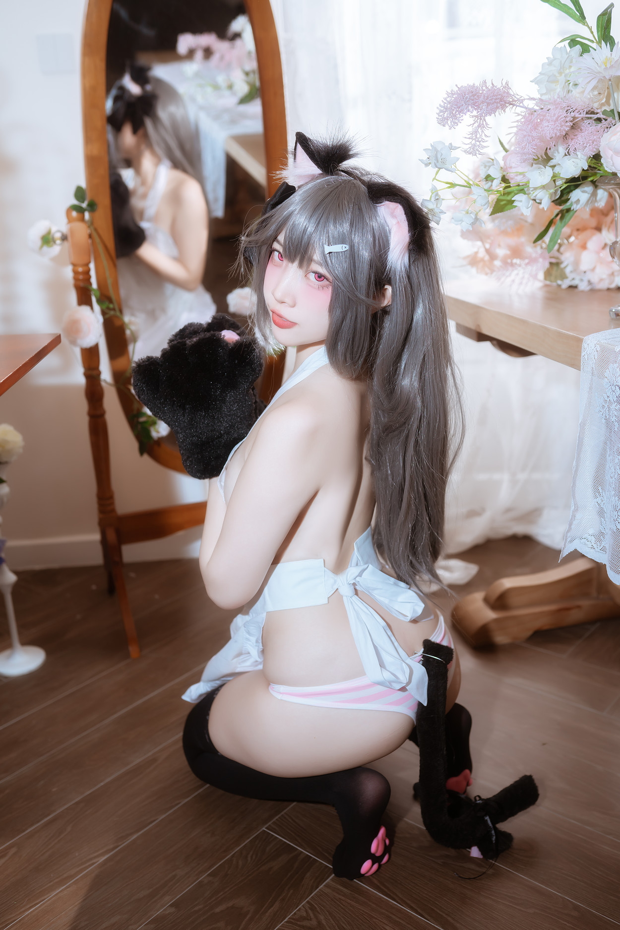 Cosplay 二佐Nisa 碧蓝水星纪念围裙(41P)