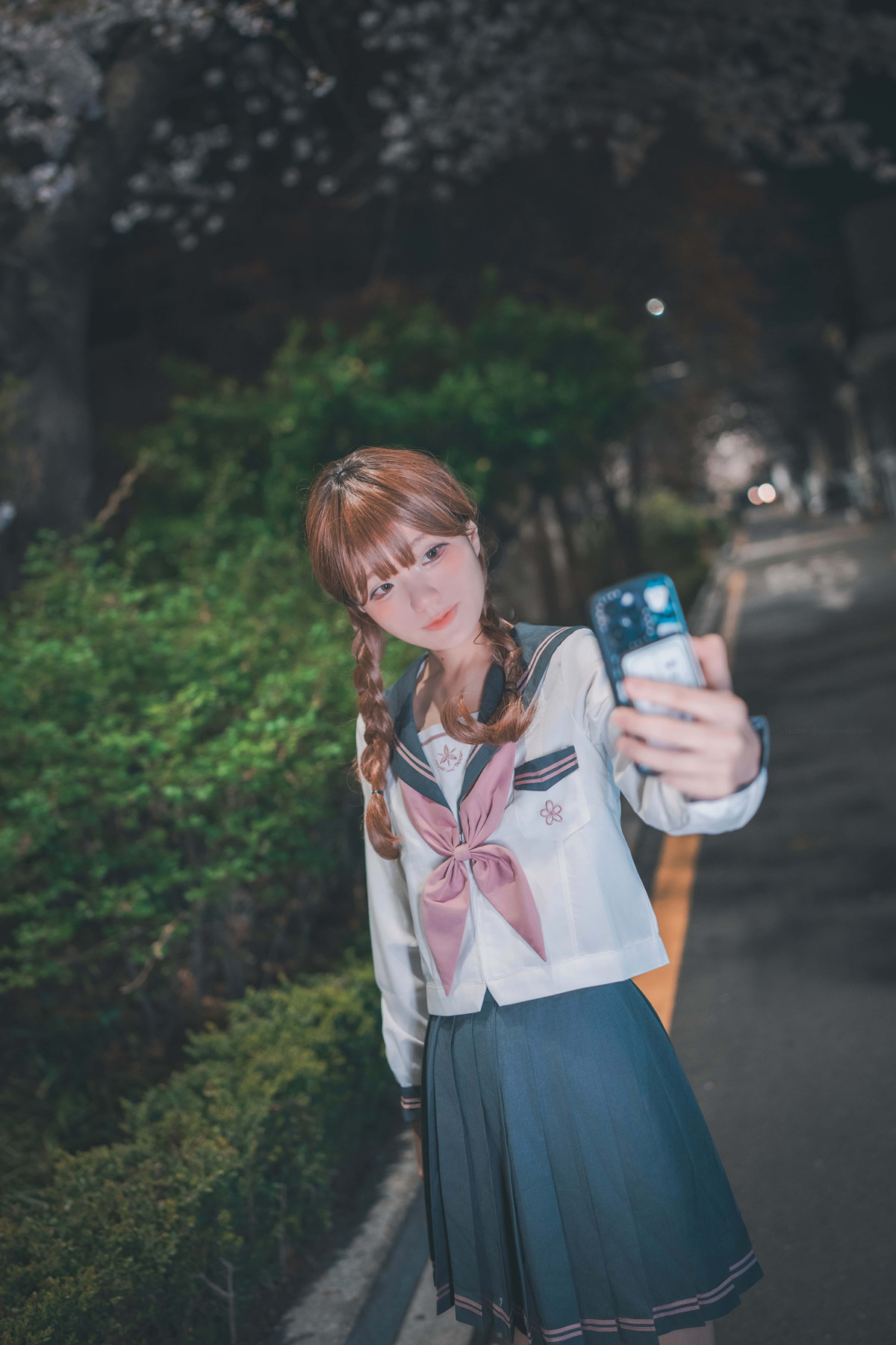Jeong Jenny 정제니, DJAWA 「Hatsukoi Yozakura」 Set.02