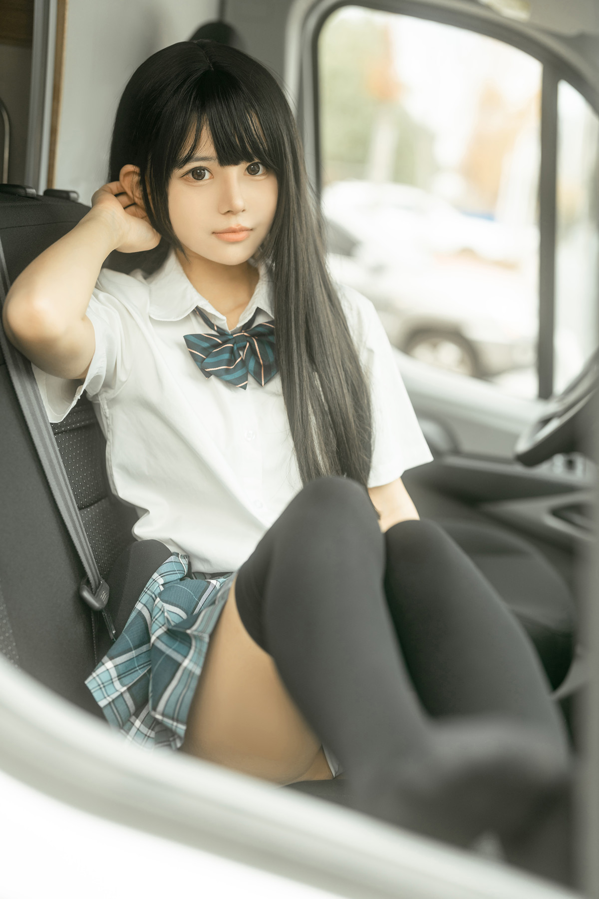 Cosplay Rua阮阮 房车JK(54P)