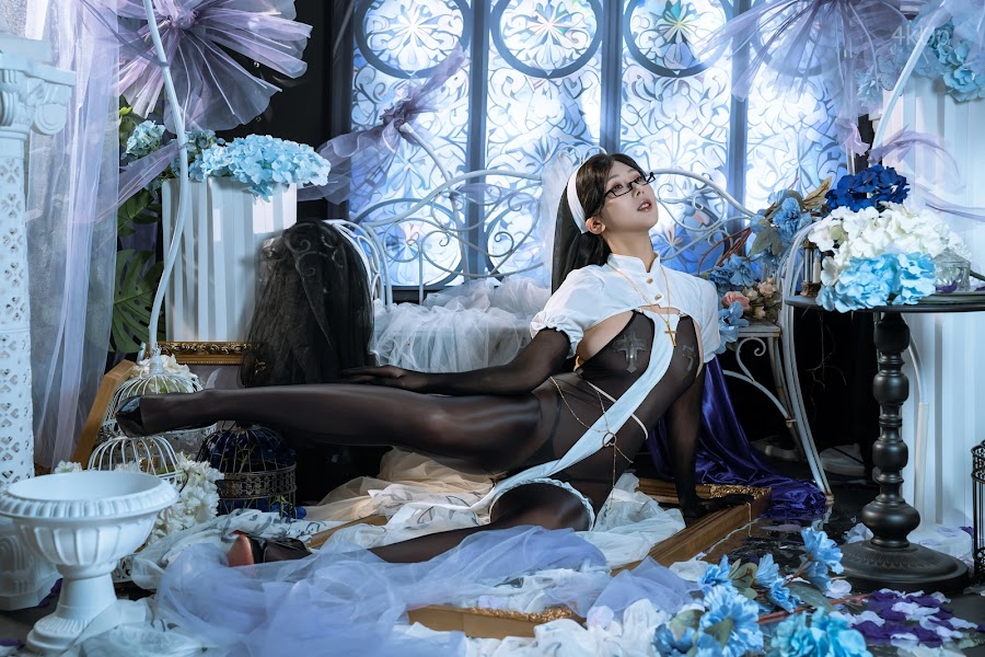 Coser@云溪溪 (Yunx1x1) & 奶桃 沉陷 修女
