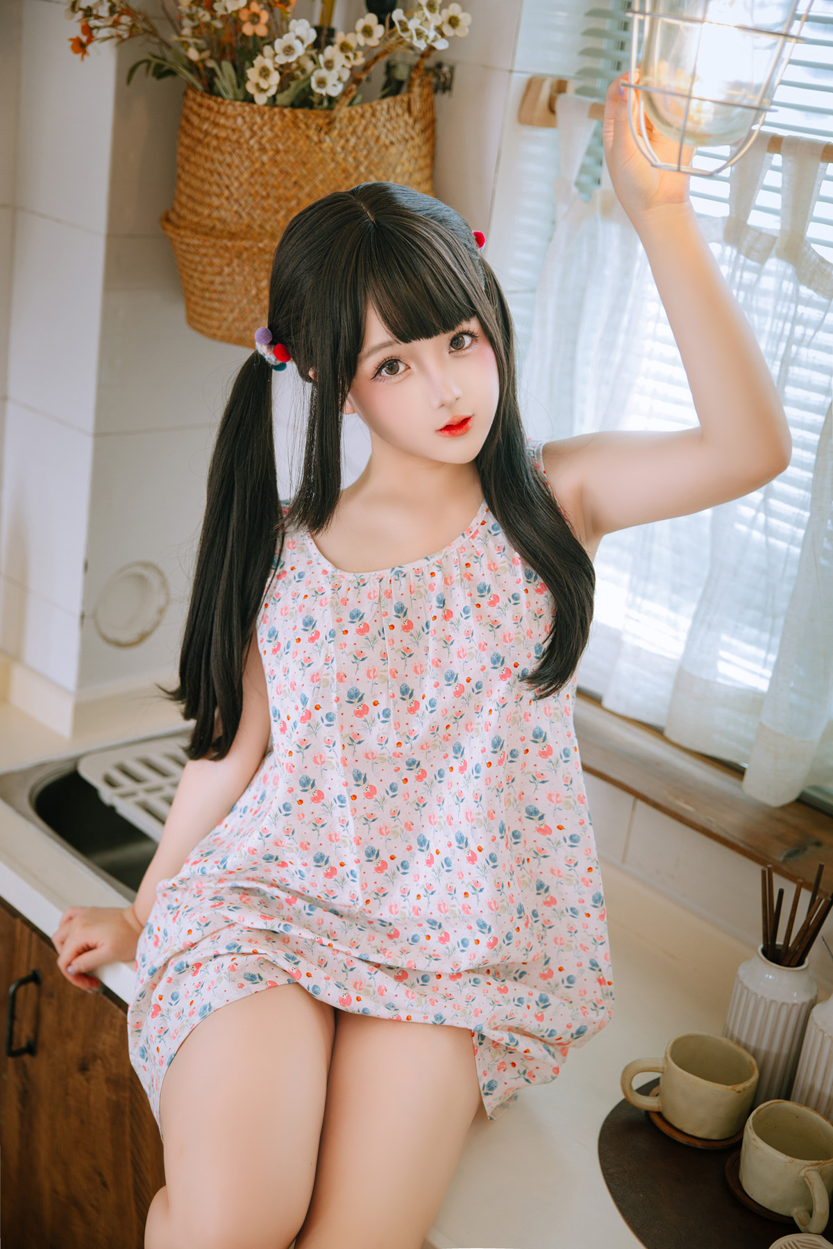 Cosplay Rinaijiao日奈娇 厨房 Set.01(70P)