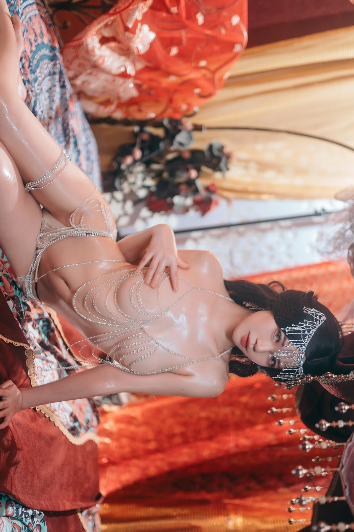 Cosplay 千反田鹿子 – 私人身体链