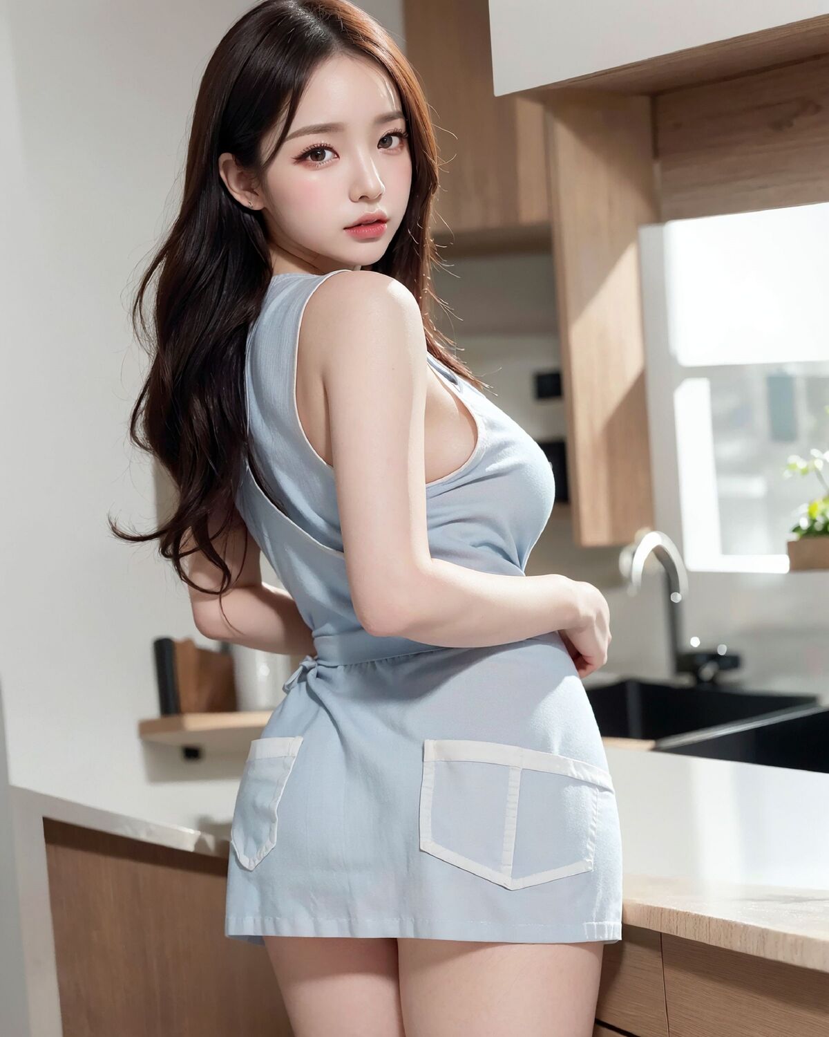 AI Generated 拟实画风 – 奶妈日常 (69P)