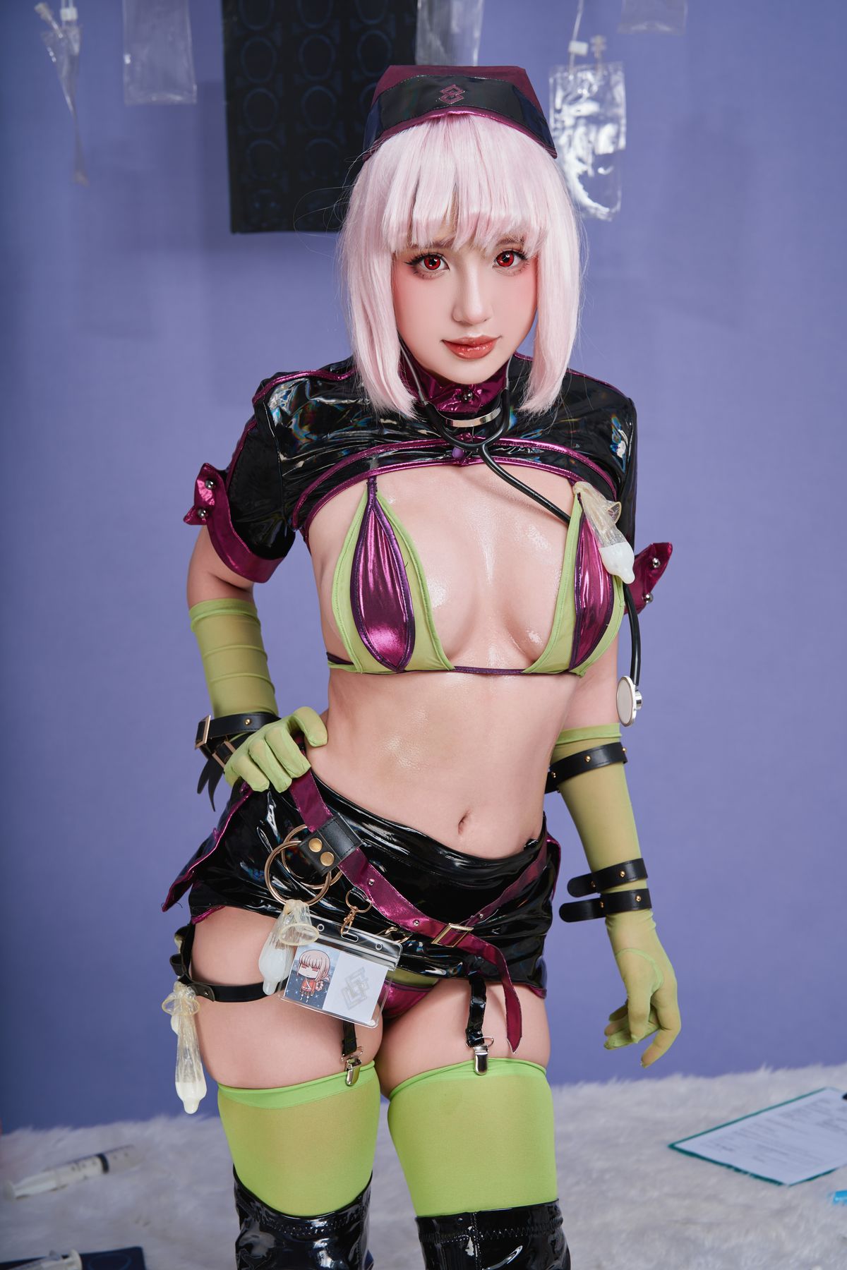 Coser@PuyPuy – FGO南丁格尔万圣礼装 Nightingale Part1 (51P – 8V)