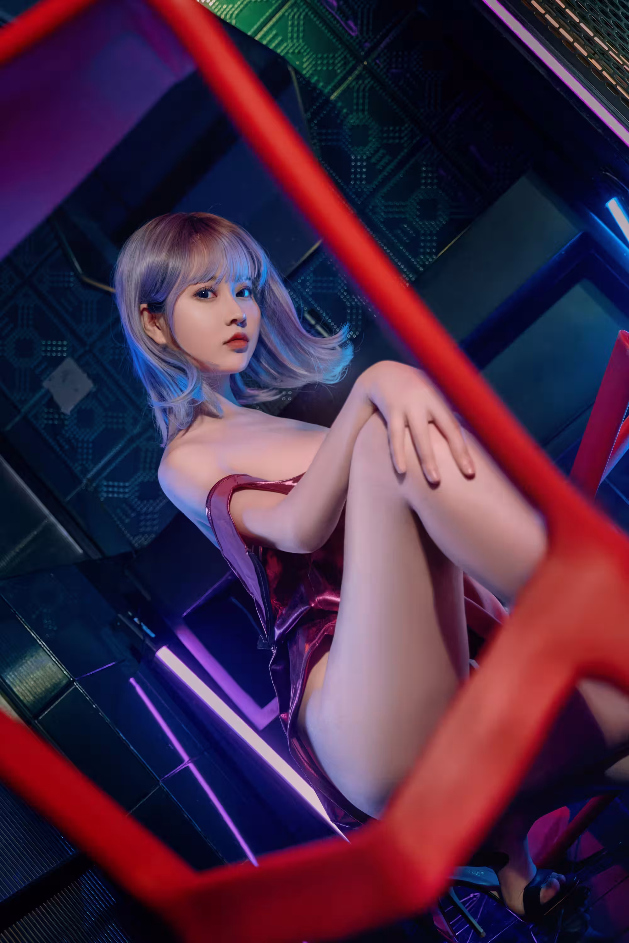 （角色扮演）Nnian 年年 – Cyber Girl 賽博女孩 (43P)