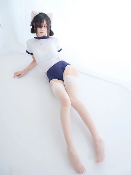 Coser@五更百鬼 舰长 体操服 猫耳