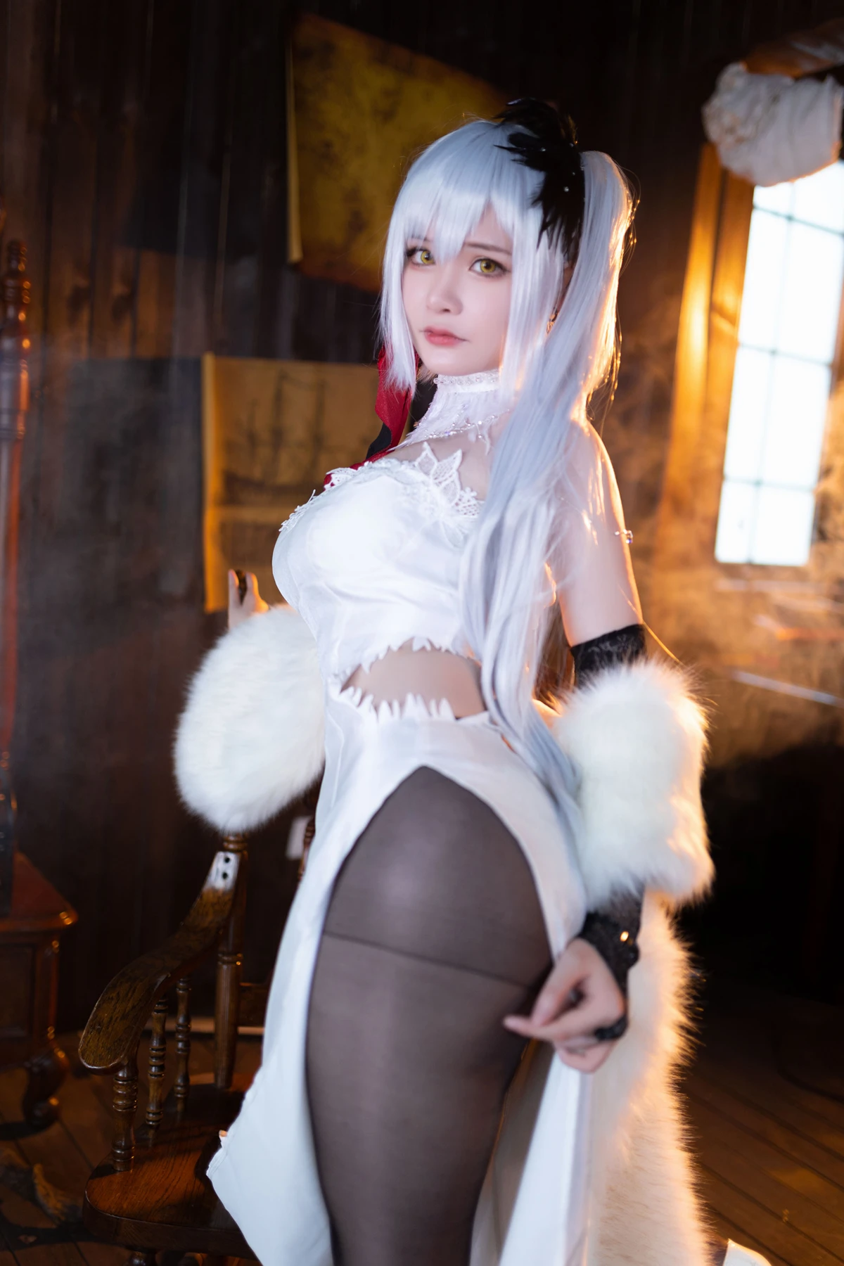 Cosplay 前羽_rr – 碧蓝航线 德雷克