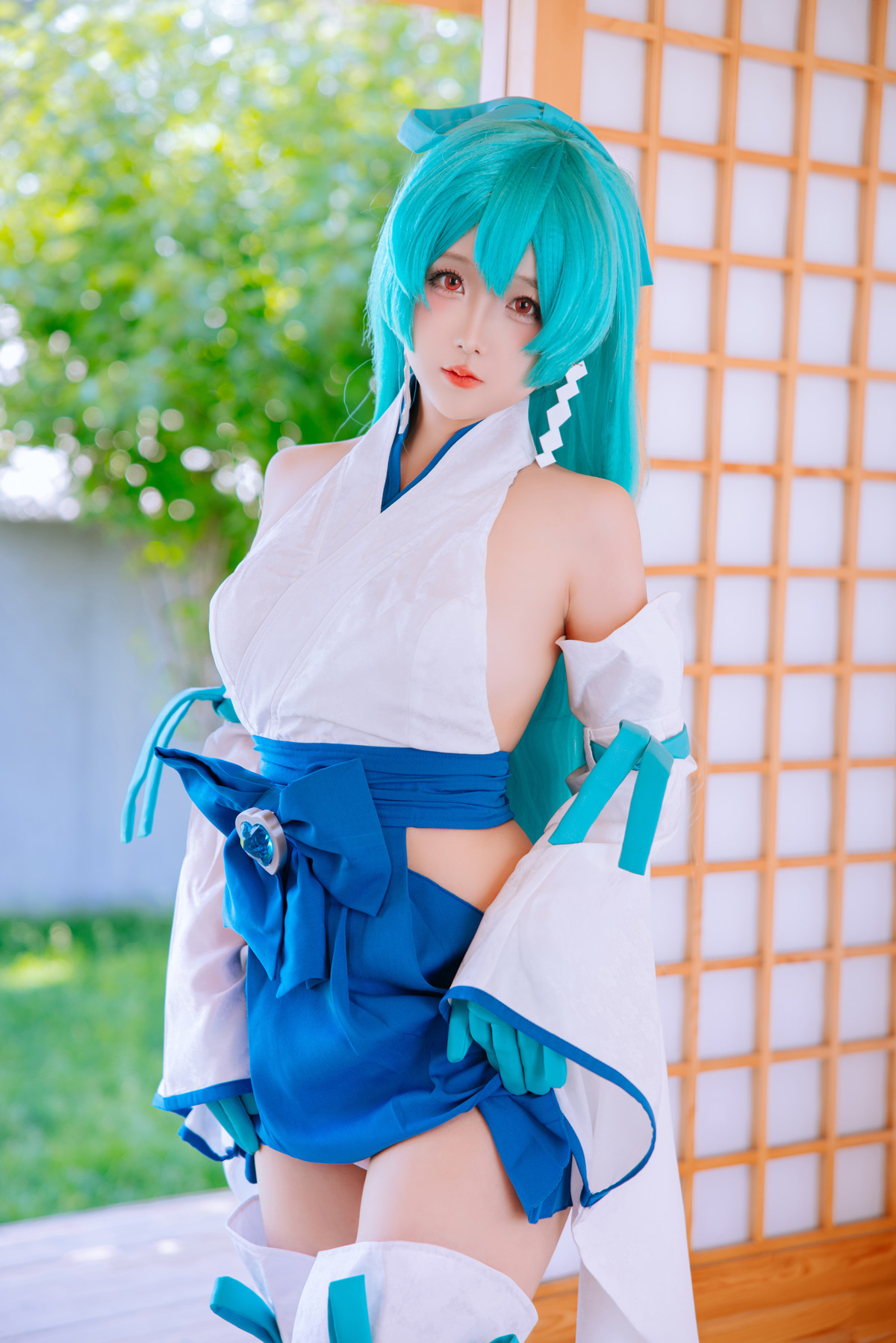 Cosplay Rinaijiao日奈娇 水神小夜(70P)