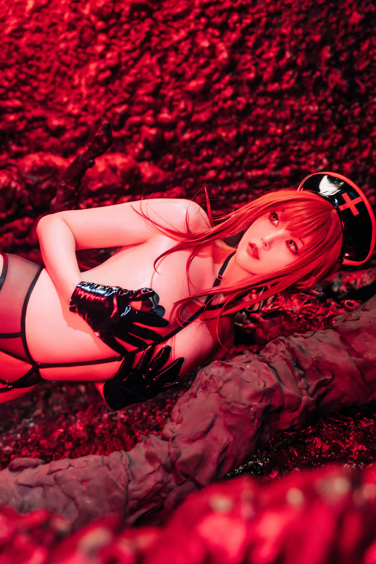 Cosplay Natsuko夏夏子 – 玛奇玛护士