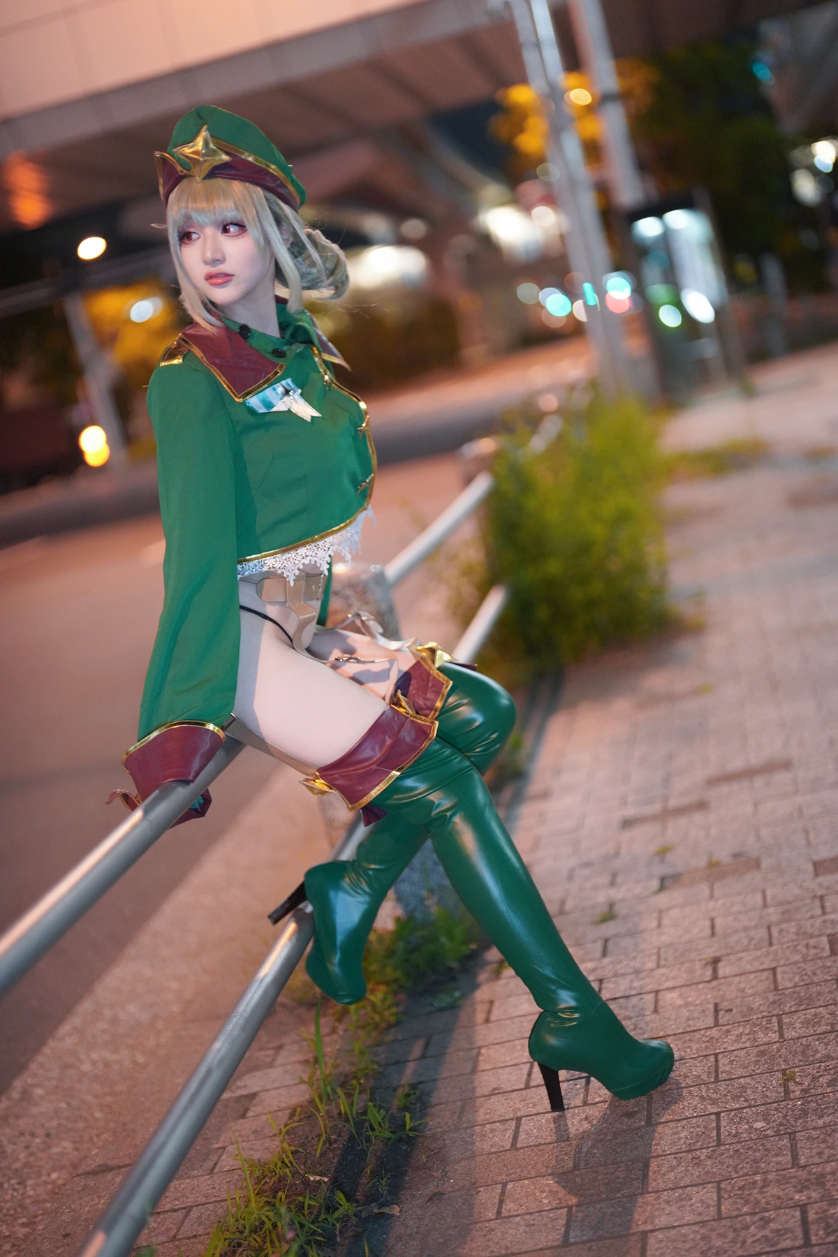 Cosplay 幼愛Youmeko – 小琪舞豹式装甲