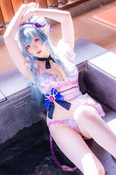 Coser@幼愛Youmeko 黑漆皮高跟兔女郎