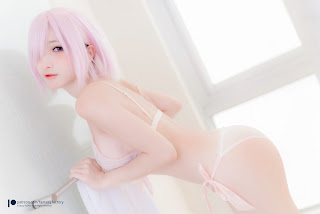 [Fantasy Factory] 小丁 – Cosplay Mashu Kyrielight – FateGrand Order