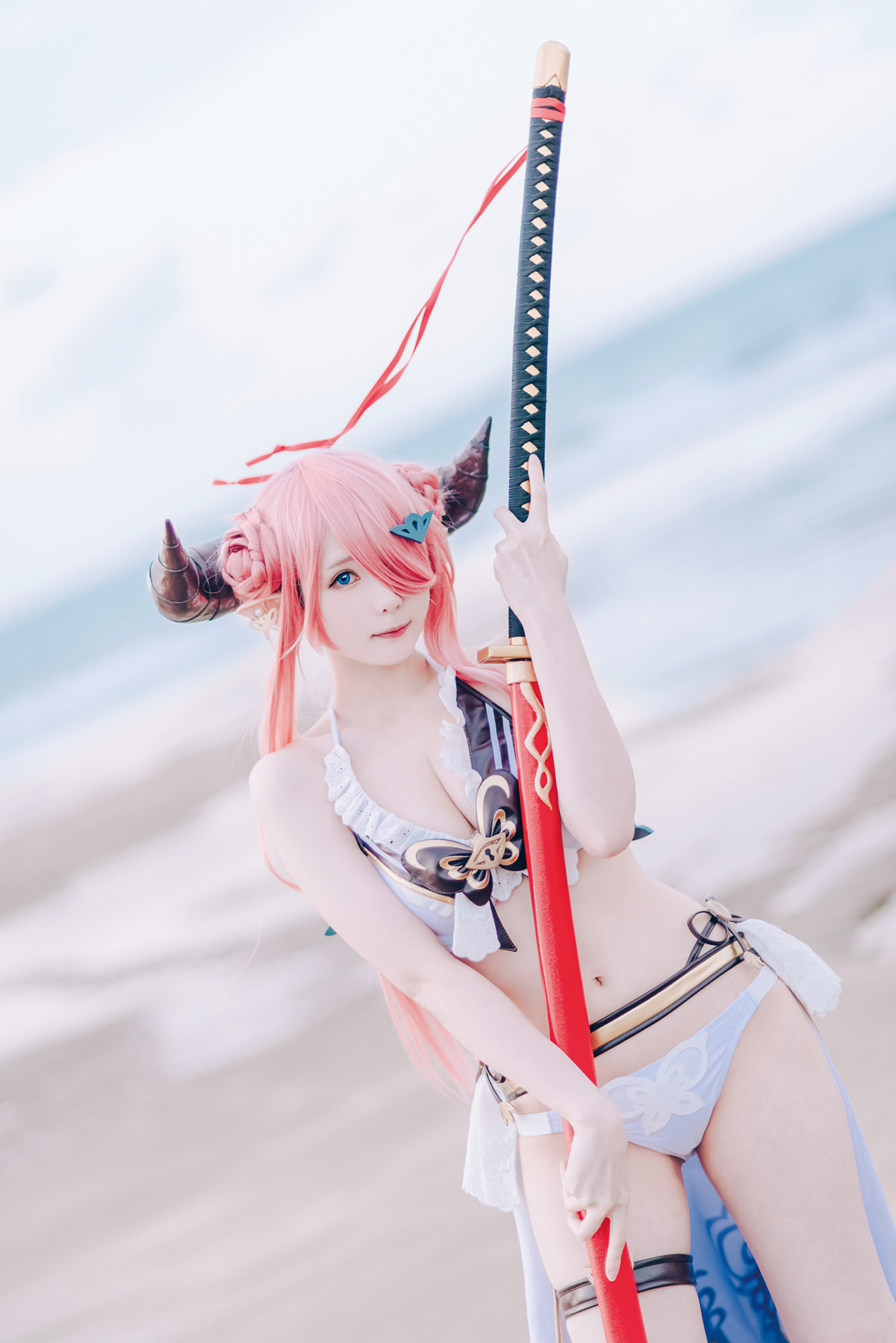 Cosplay 霜月shimo 碧蓝幻想 娜尔梅亚 Set.01(45P)