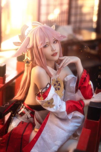 Coser@花兮_honoka 原神 八重神子