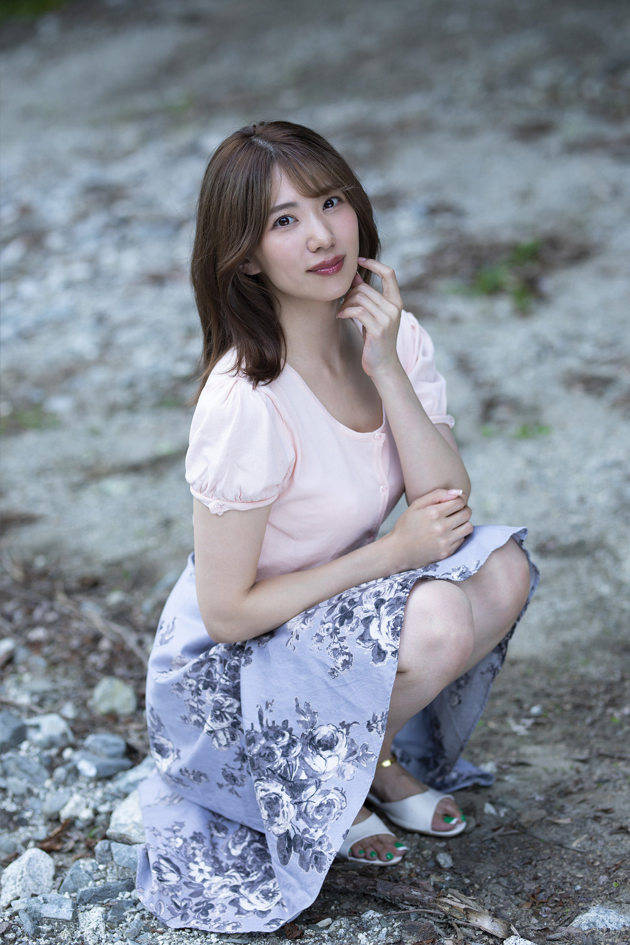 Aika Yamagishi 山岸逢花, 週刊大衆デジタル写真集 NUDE：23 ヘアヌード写真集 「百花」 Set.02
