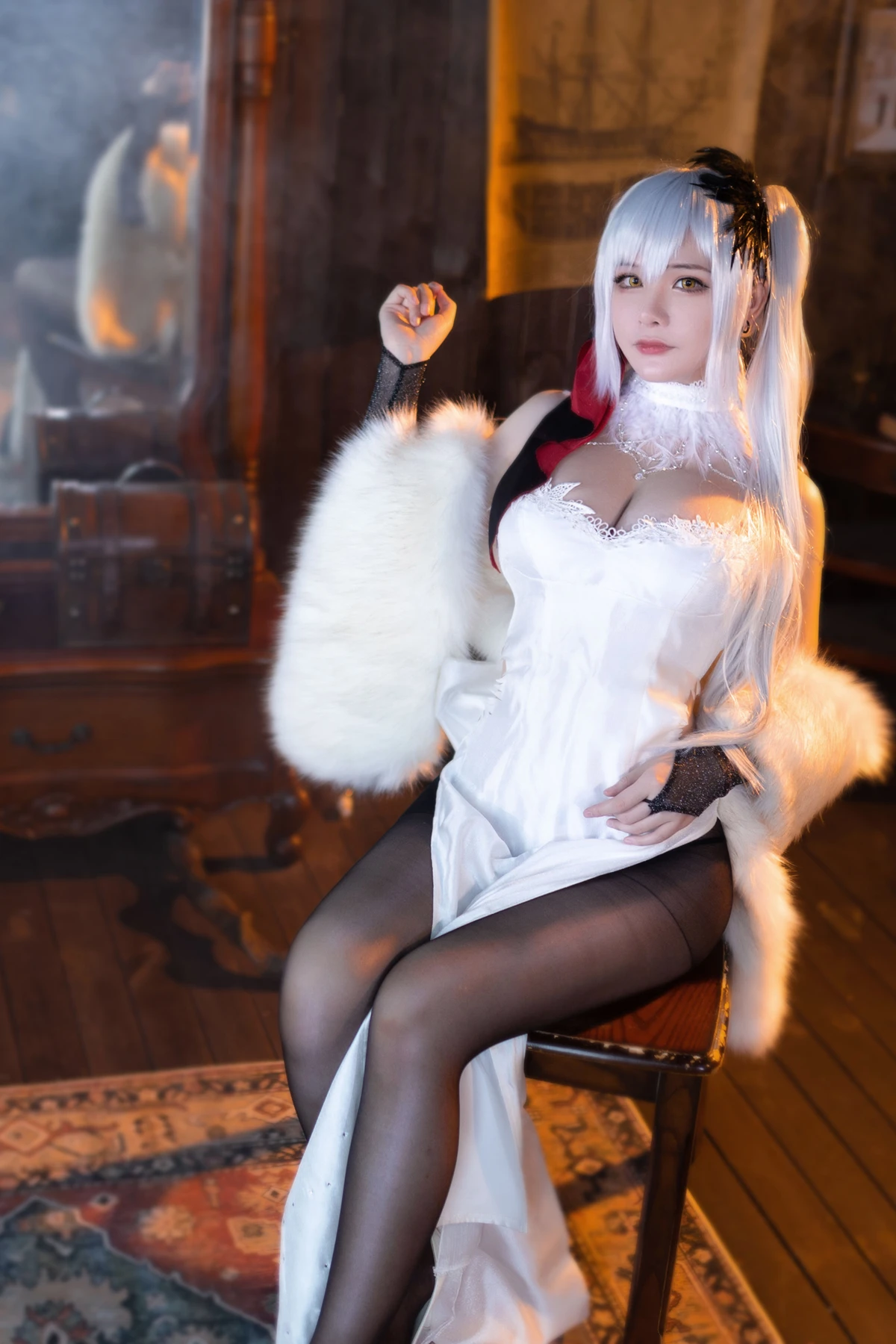 Cosplay 前羽_rr – 碧蓝航线 德雷克