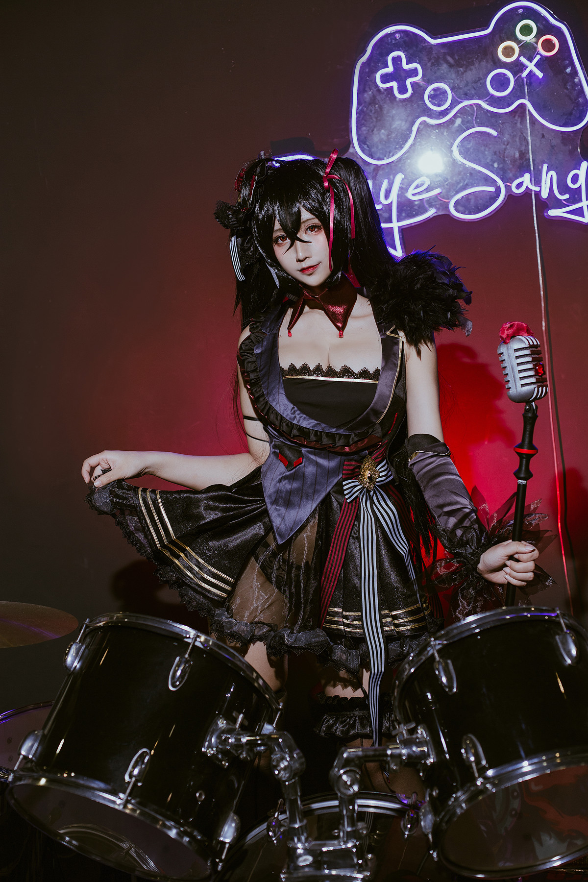 Cosplay 九曲Jean 大凤打歌服(30P)