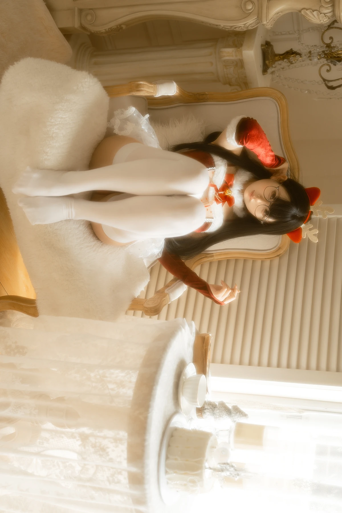 Cosplay 幼水铃衣 – 圣诞小鹿