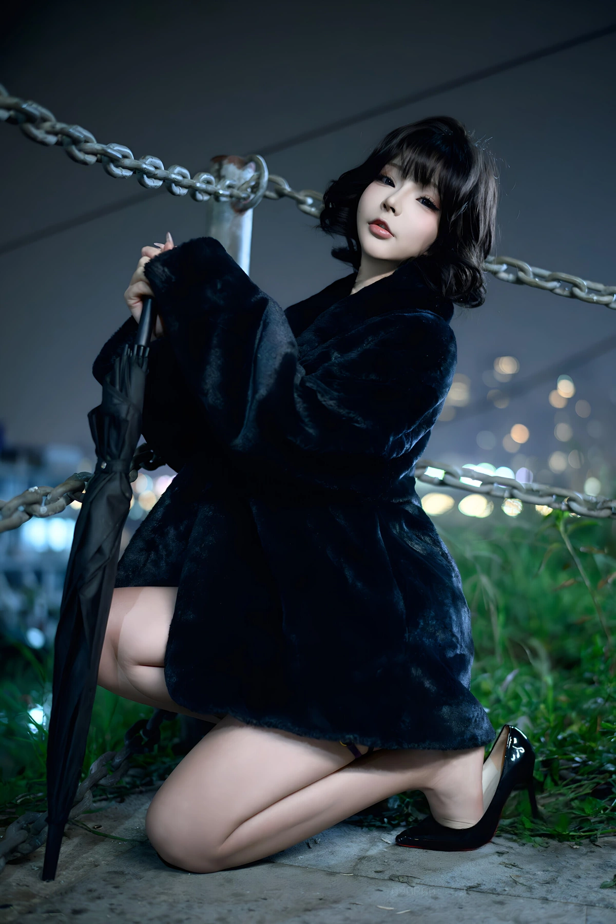 Cosplay Yuuhui玉汇 – 夜游轮渡 Set.01