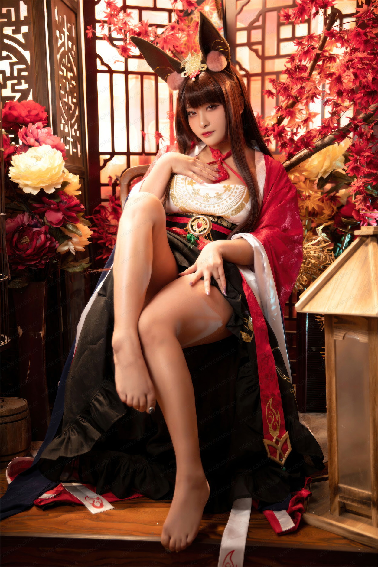 Cosplay 洛璃LoLiSAMA 赤城 朝凰来仪(60P)