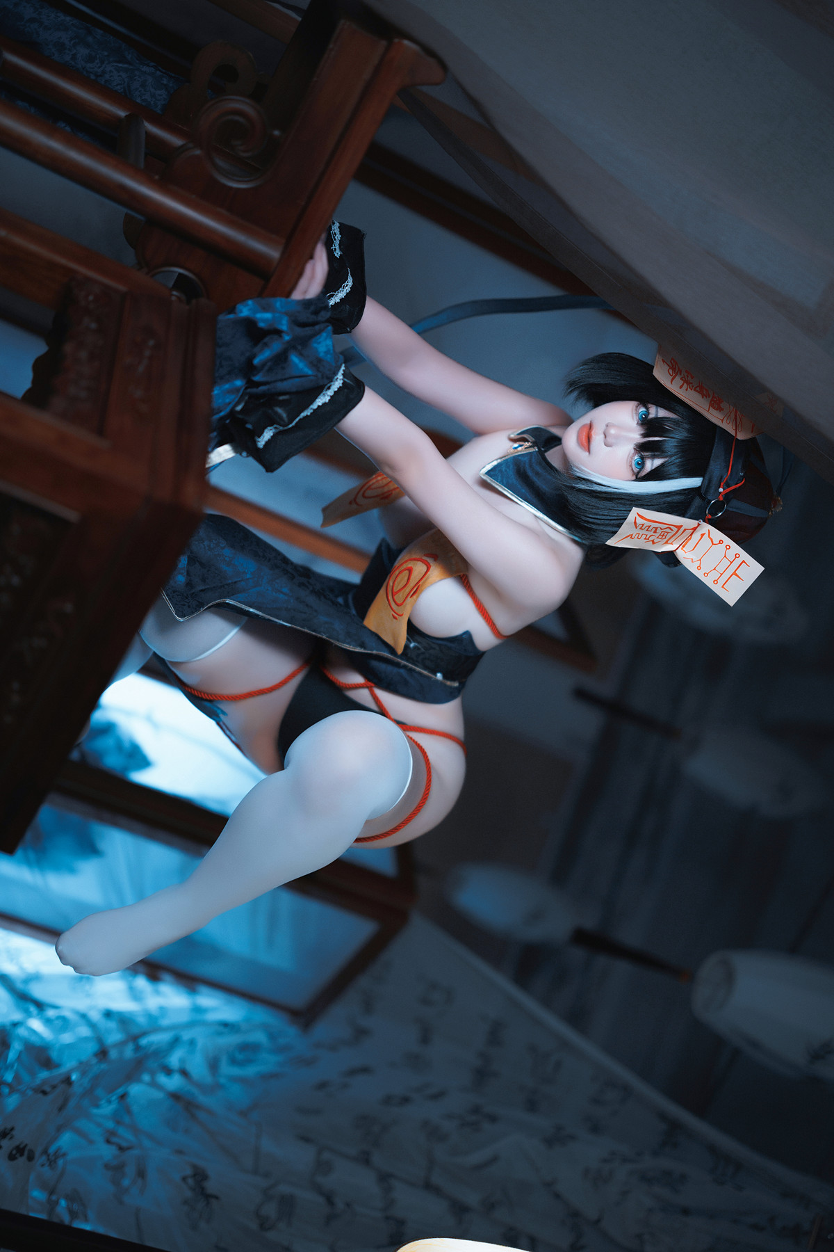 Cosplay 樱落酱w 碧蓝航线 华甲僵尸(41P)