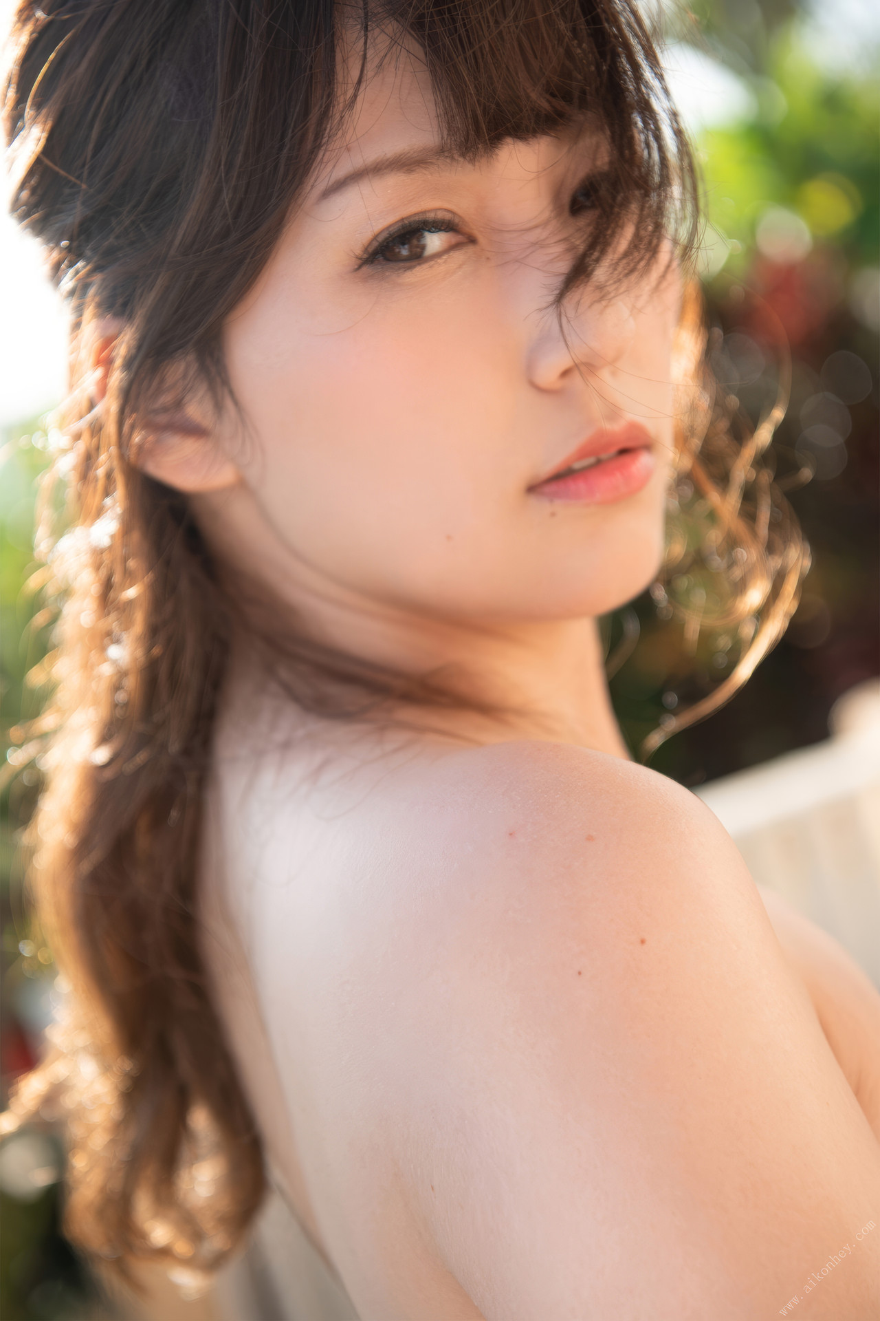Maria Aine 愛音まりあ, ヌード写真集 「Sensual Moisture」 Set.03