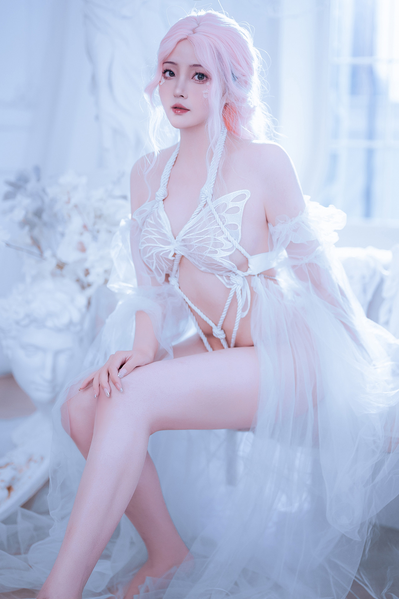 Cosplay Natsuko夏夏子 白天蛾(60P)