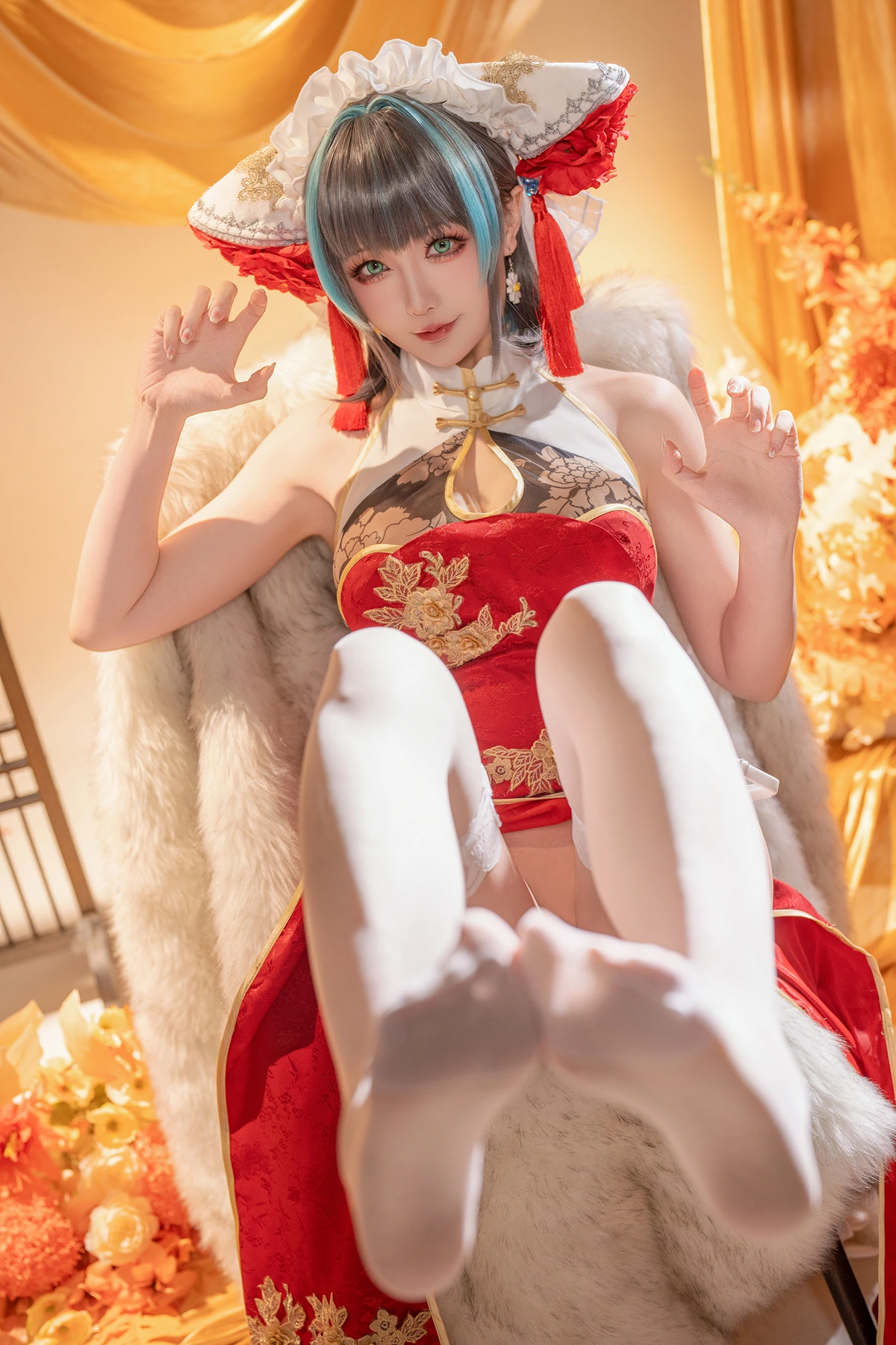 Cosplay 星之迟迟Hoshilily – 碧蓝航线柴郡