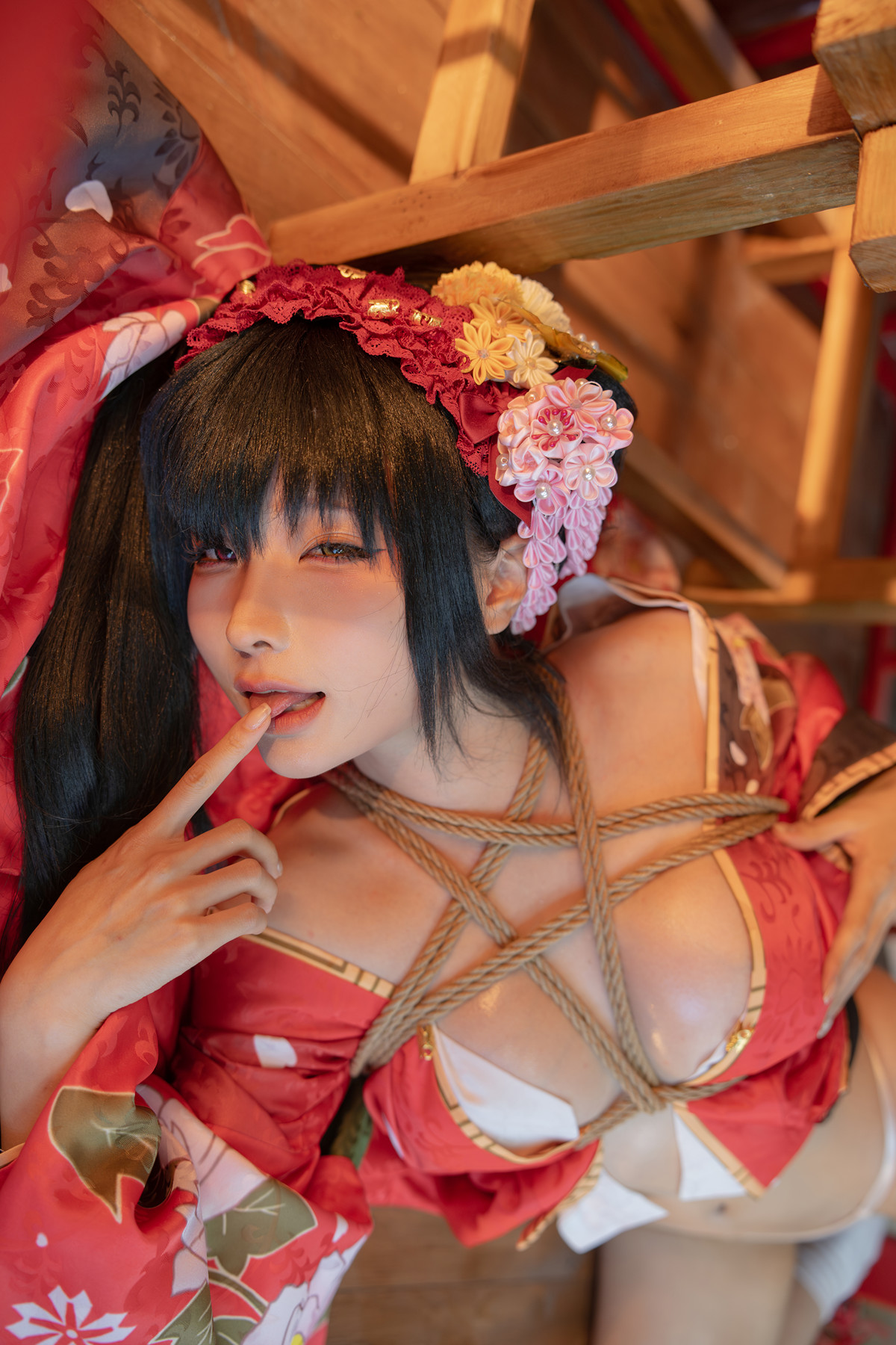 Cosplay 蠢沫沫Chunmomo 狂三和服 Kurumi Set.02(56P)