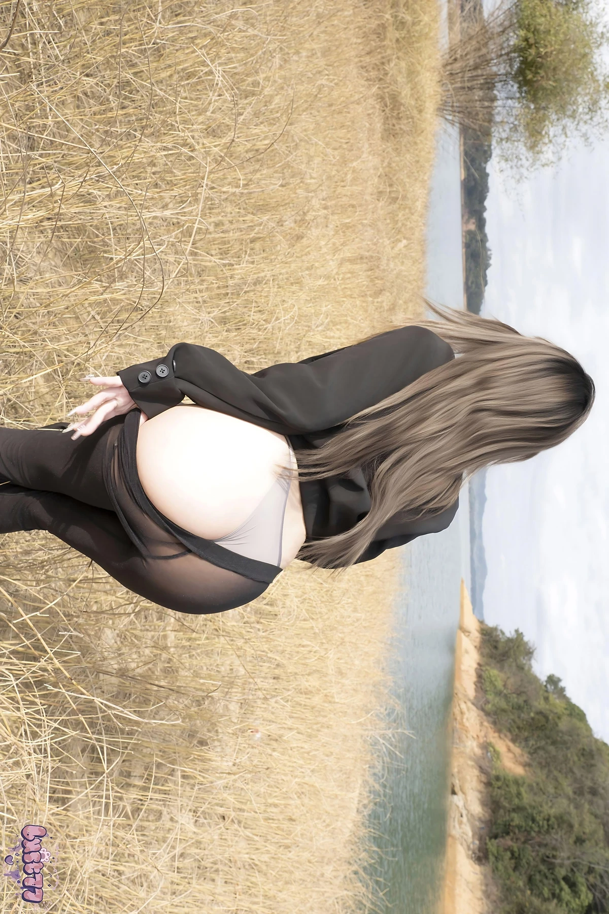Cosplay 柒柒要乖哦 – 湖畔物语 Set.01