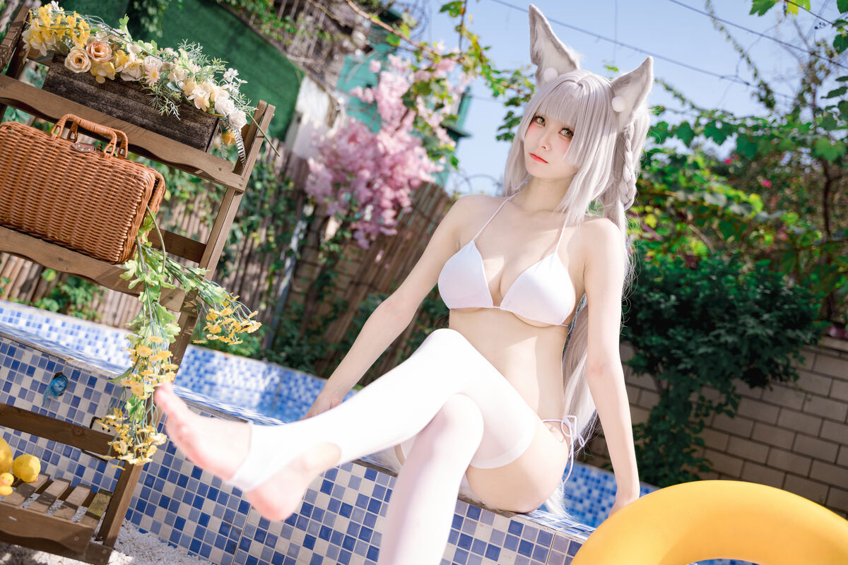 Coser@九柒喵 – 朝凪泳装 (30P)