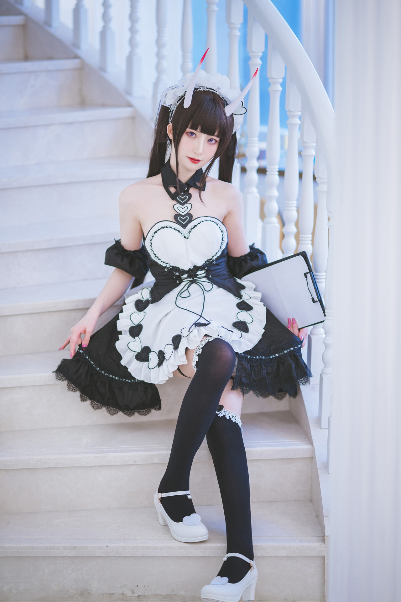 Cosplay 封疆疆v 能代女仆(40P)