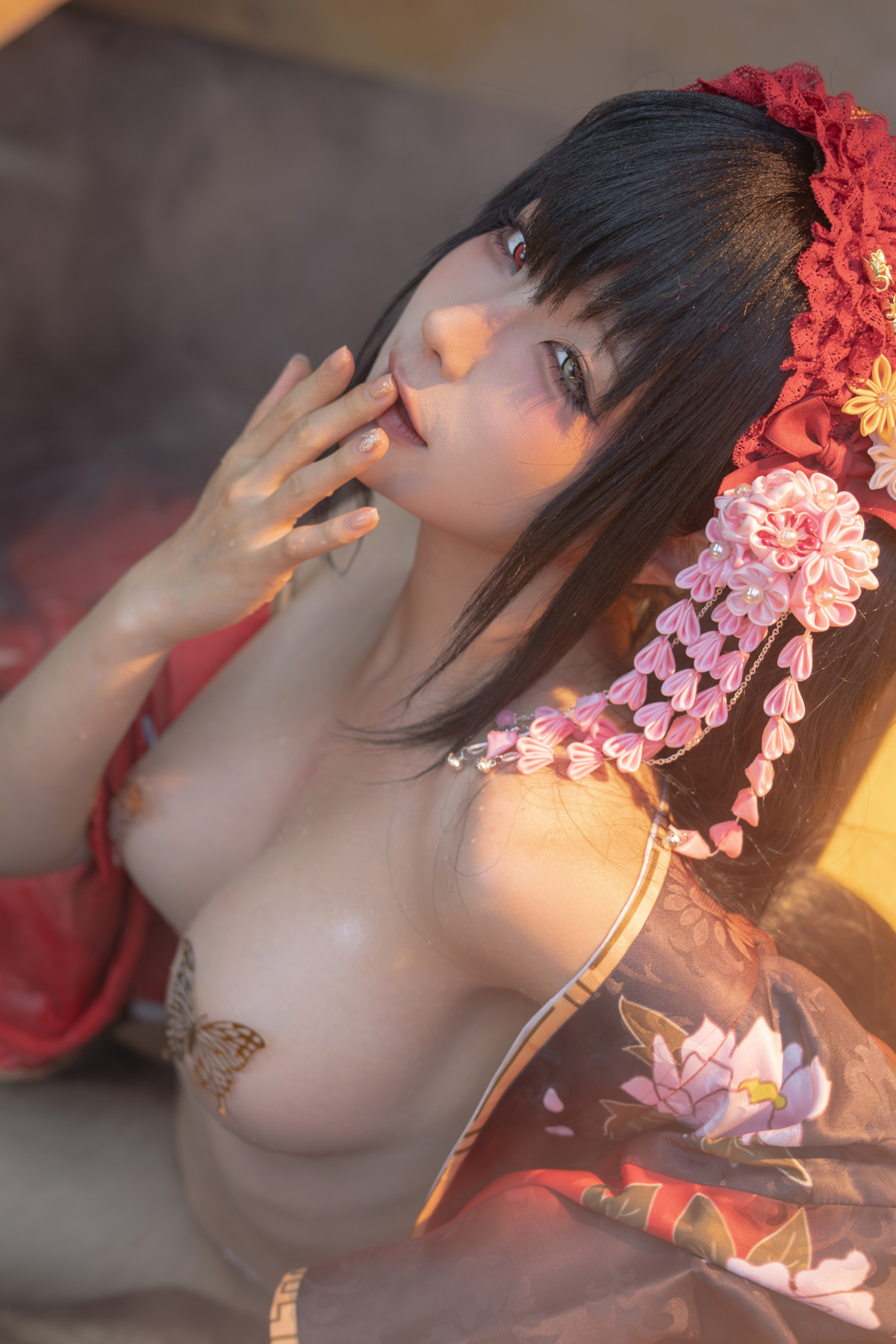 Cosplay 蠢沫沫Chunmomo 狂三和服 Kurumi Set.03(54P)
