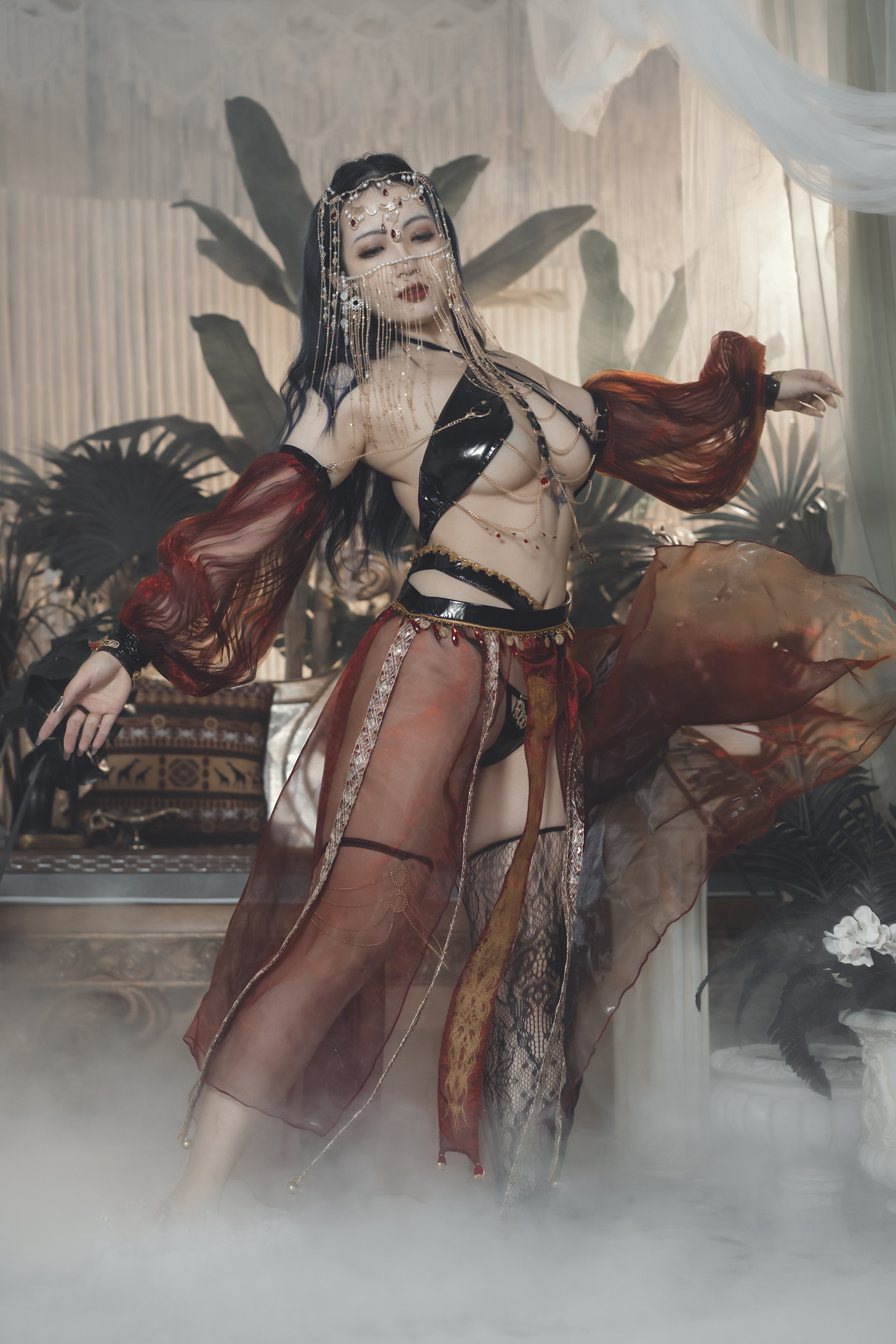 Cosplay 珟_珏Dita 深渊舞娘(45P)