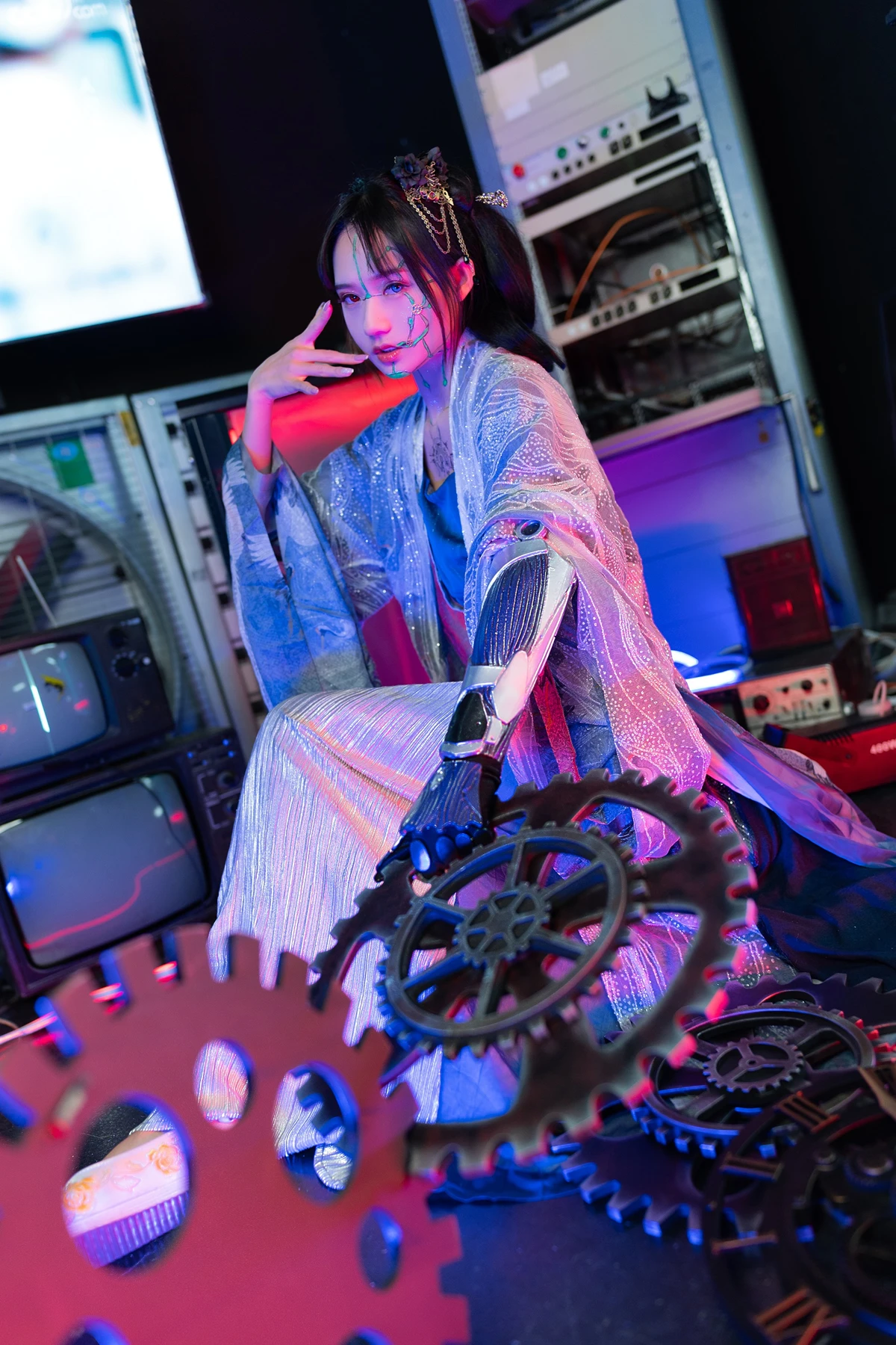 Cosplay 兔子Zzz不吃胡萝卜 – Future Princess Device 未来姬器