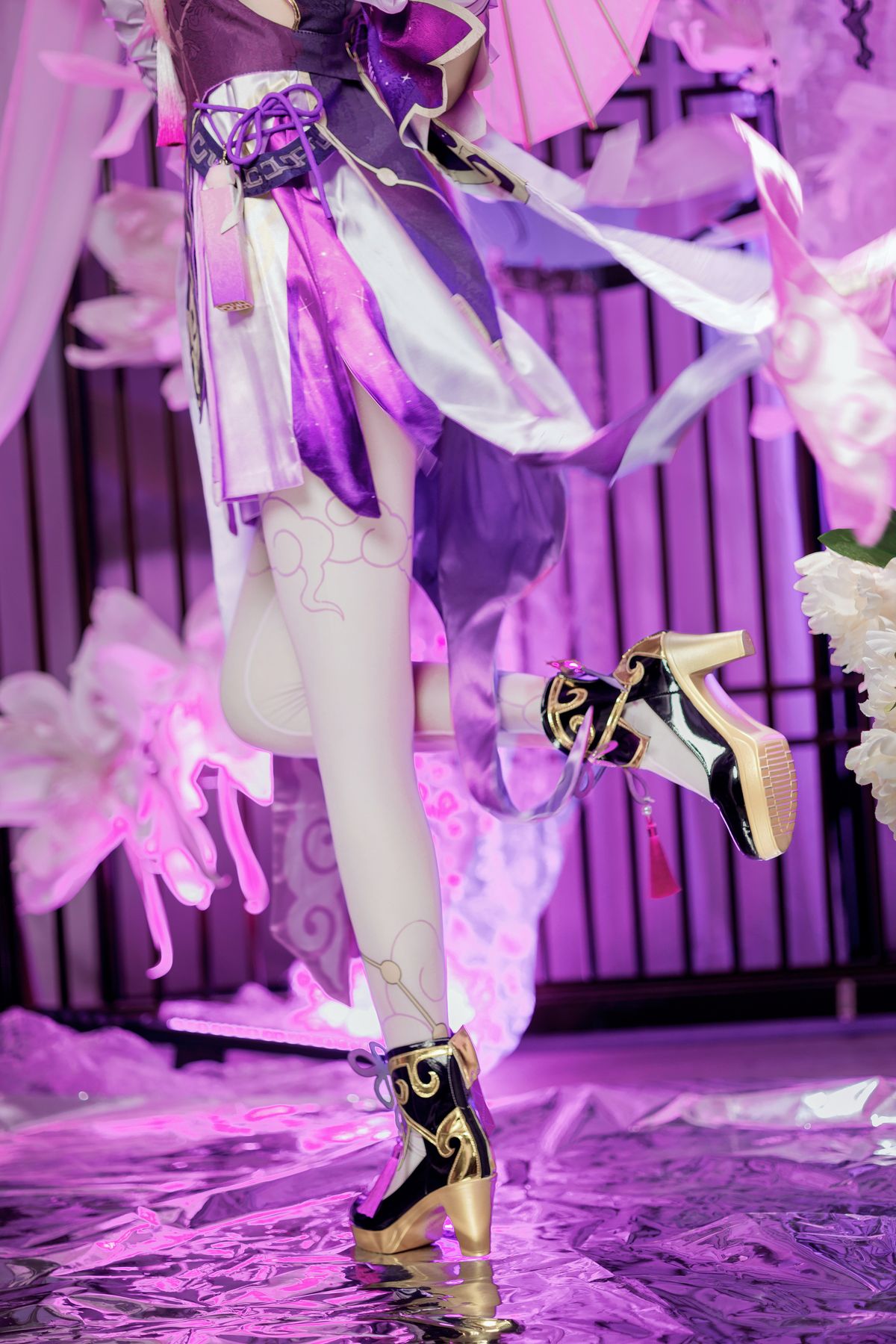 Coser@桜桃喵 – 符玄 (28P – 2V)