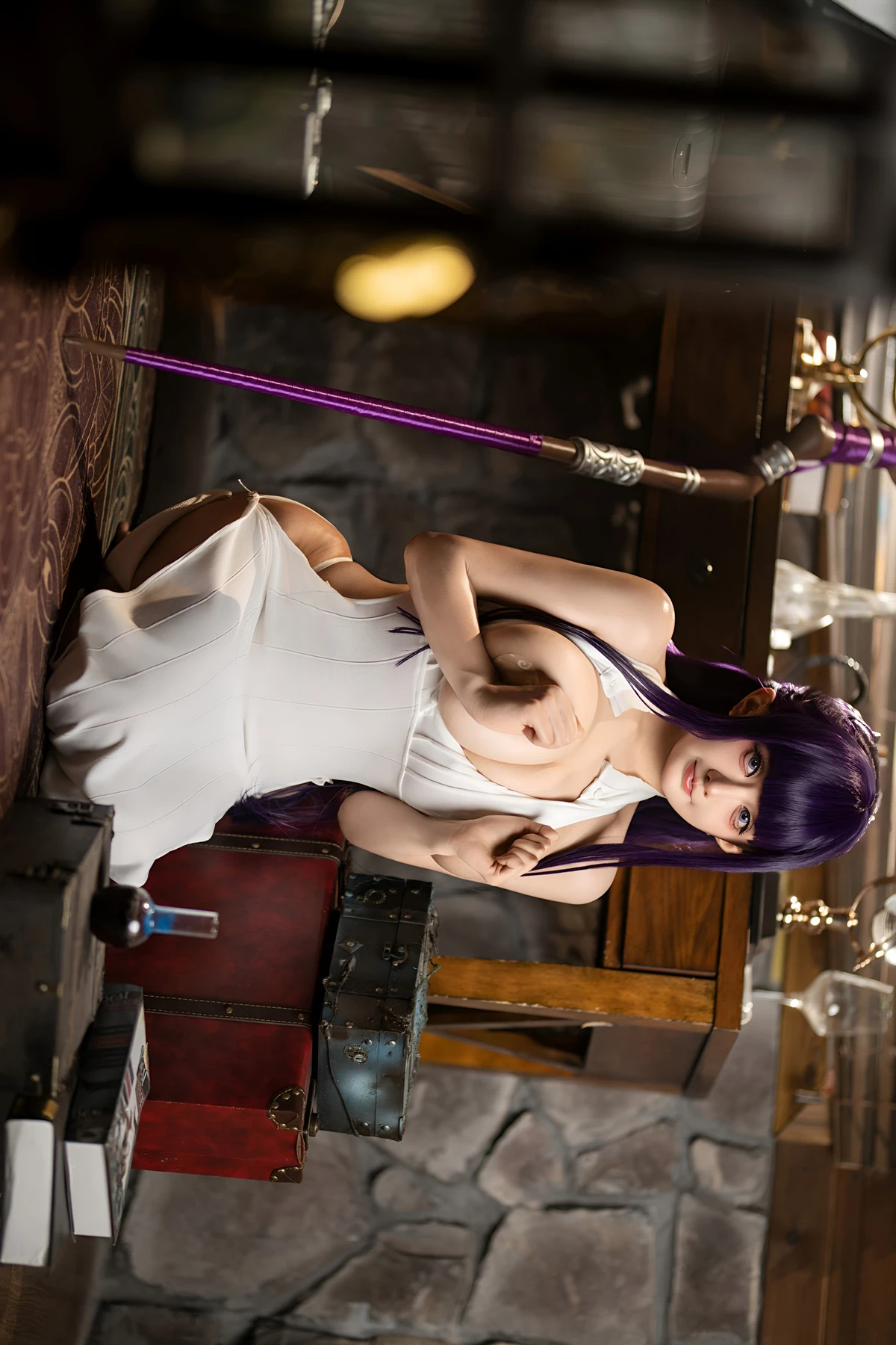 Cosplay 虎牙古阿扎 – 菲伦 Set.01
