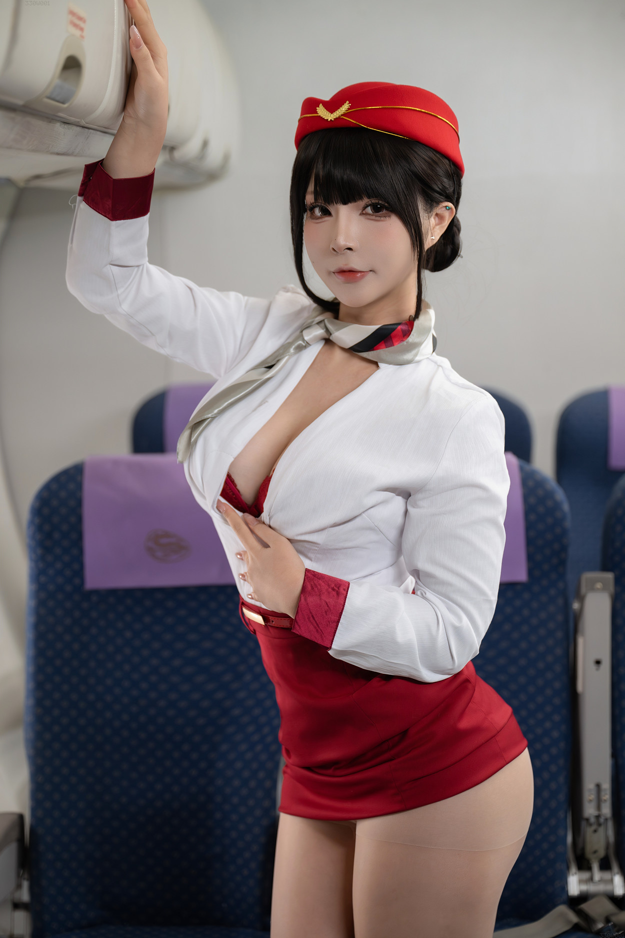 Cosplay Yuuhui玉汇 升舱服务乘务员 Set.01