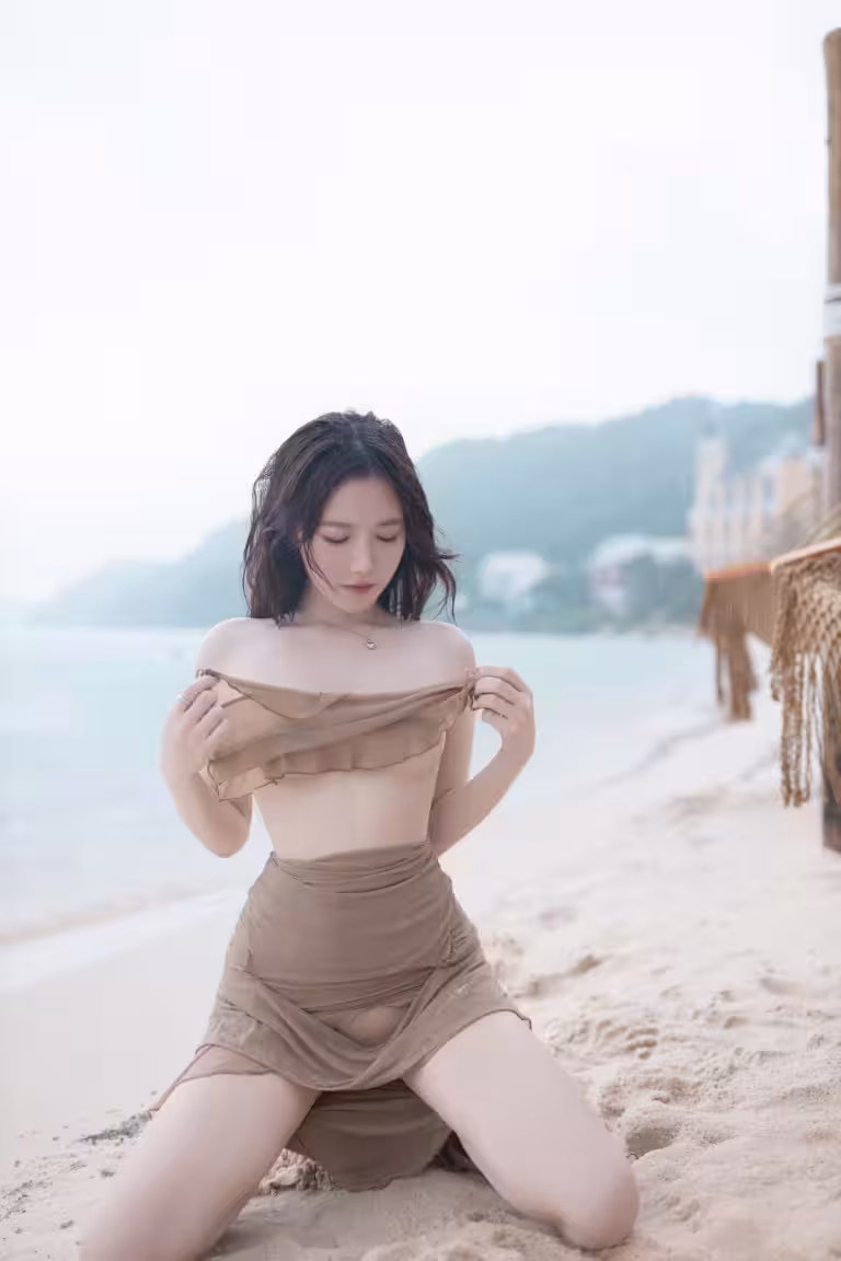 (Cosplay) 魚子醬雨後海灘寫真 (107P)