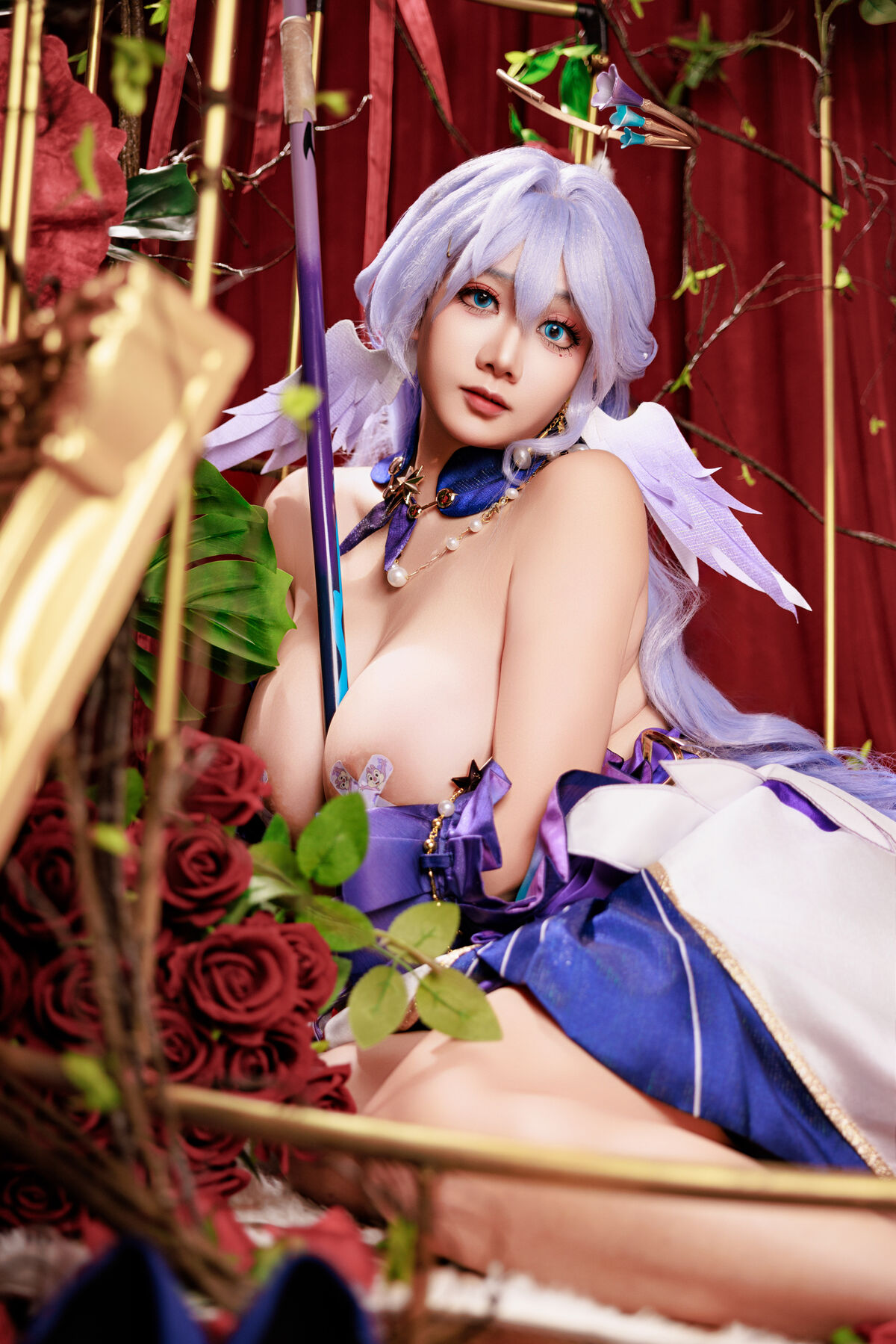 Coser@阿雪雪 – 崩坏 星穹铁道 知更鸟 (91P)