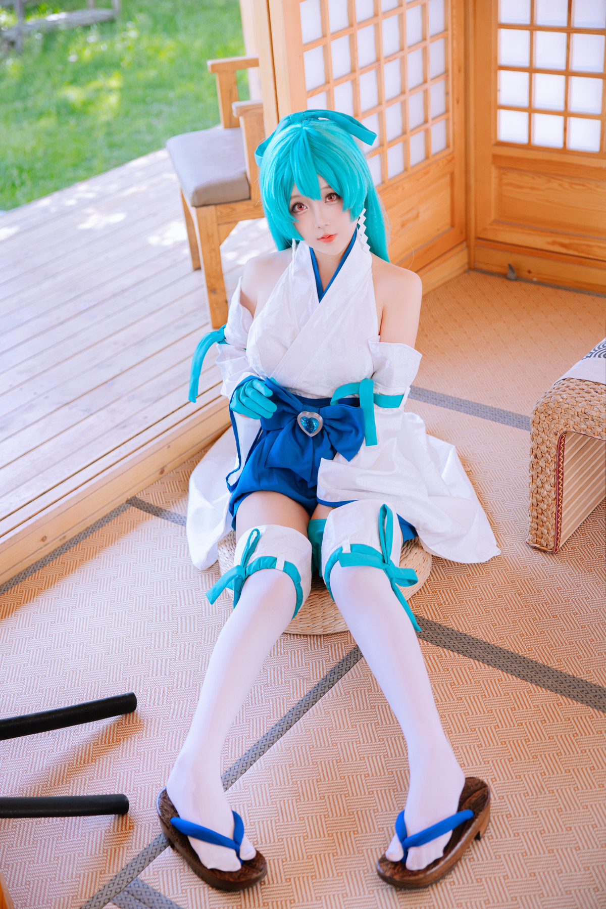 Cosplay Rinaijiao日奈娇 水神小夜(70P)