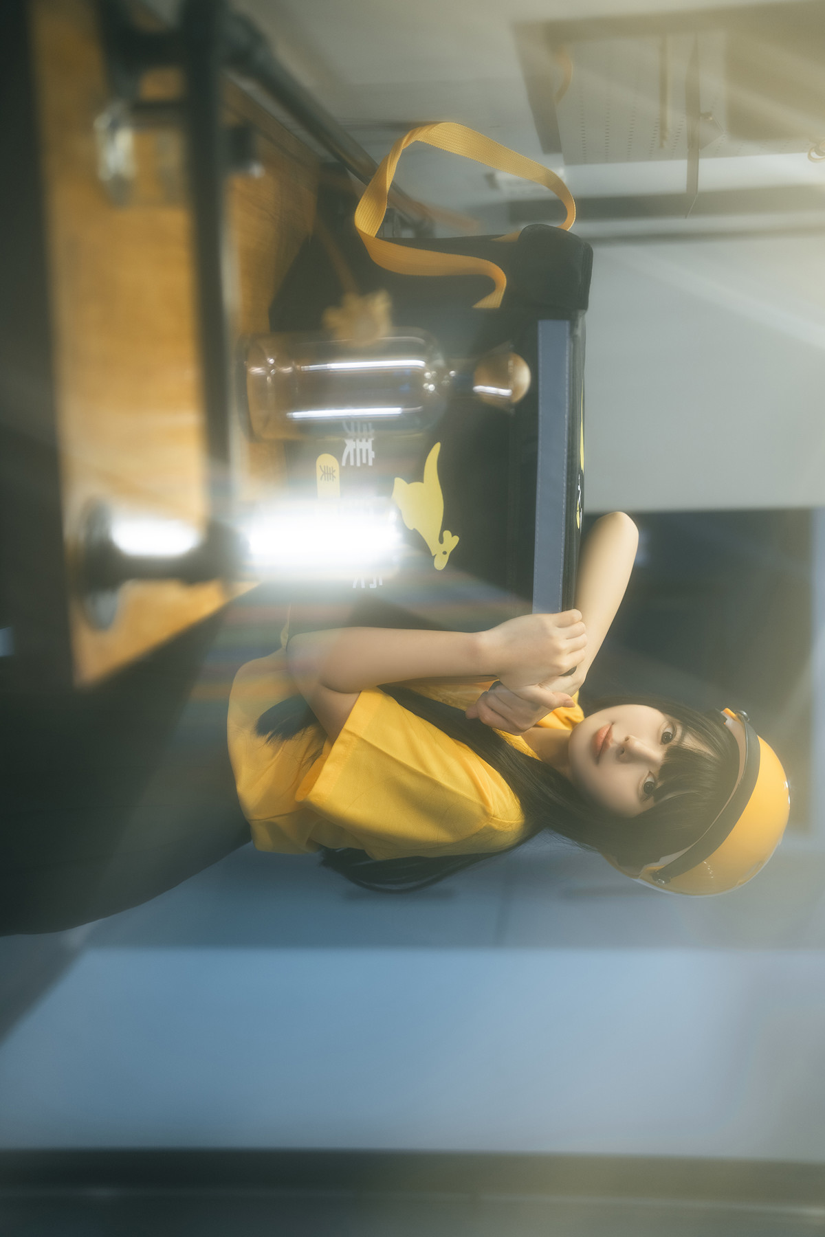 Cosplay Rua阮阮 外卖员 Delivery Girl(54P)