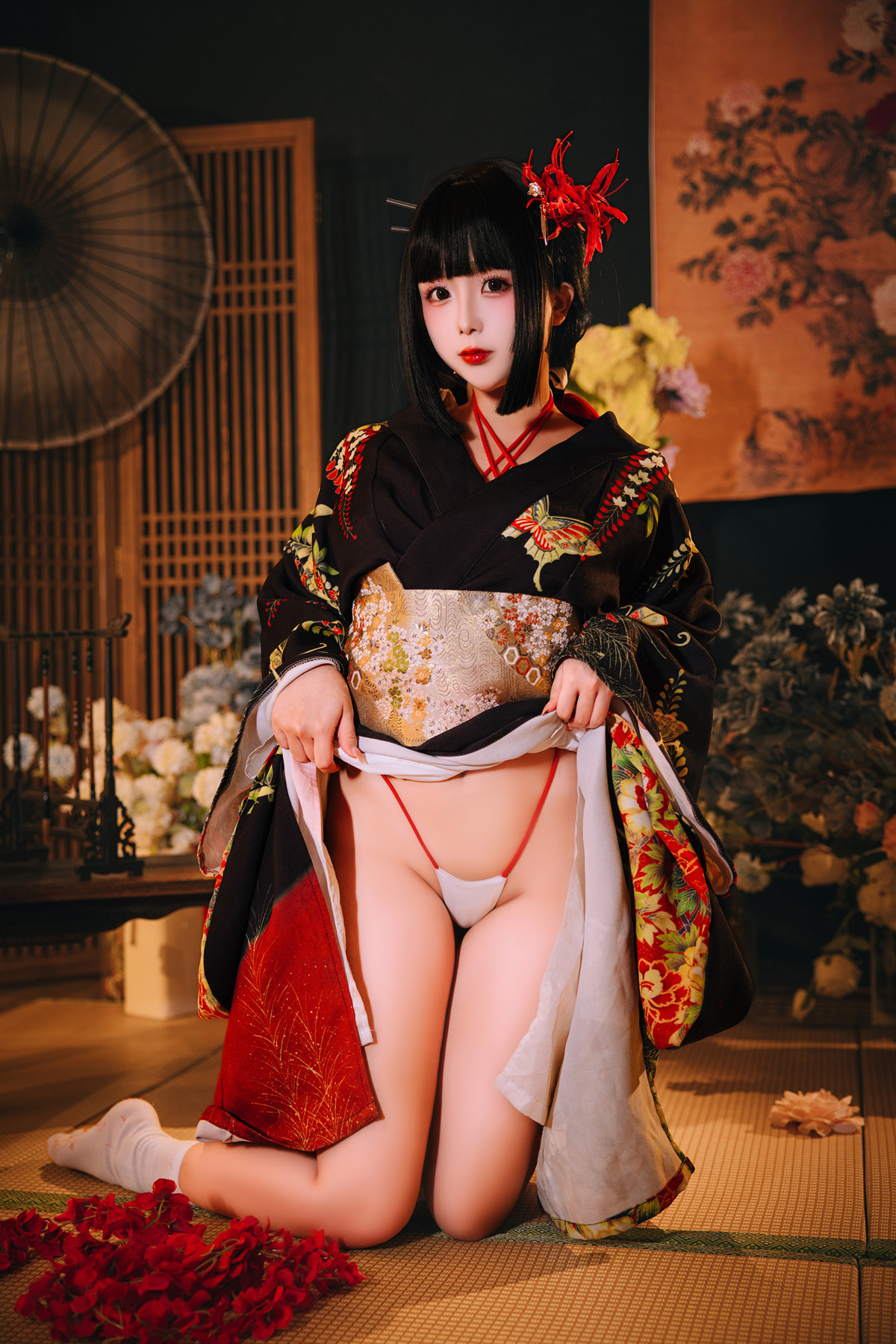 Cosplay Rinaijiao日奈娇 花魁狐妖 Set.01(60P)