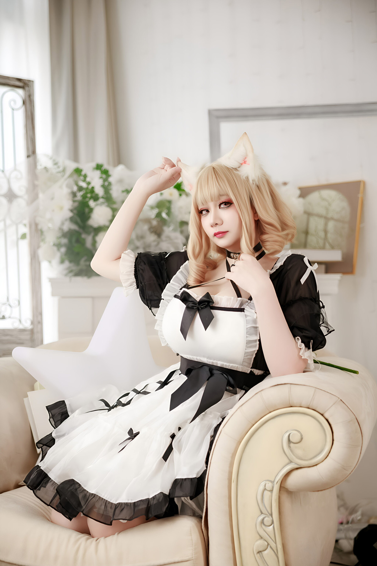 Cosplay 阿雪雪 – 午后女佣 Set.01
