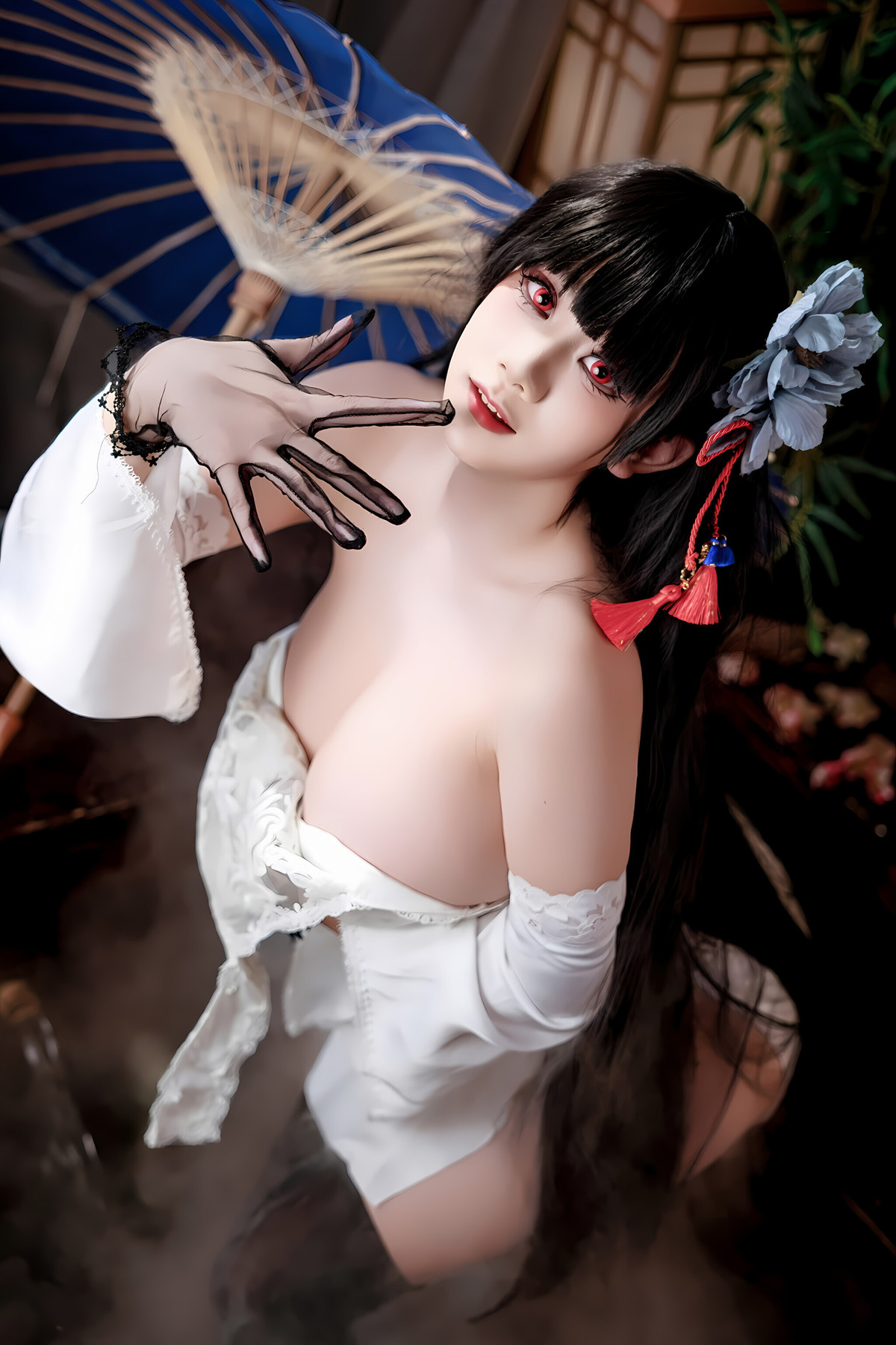 Cosplay 阿雪雪 – 碧蓝航线 逸仙 中式 Set.02