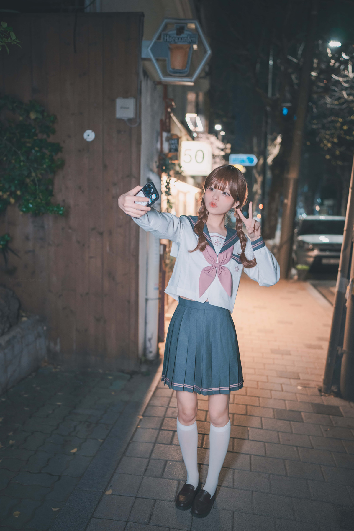 Jeong Jenny 정제니, DJAWA 「Hatsukoi Yozakura」 Set.01