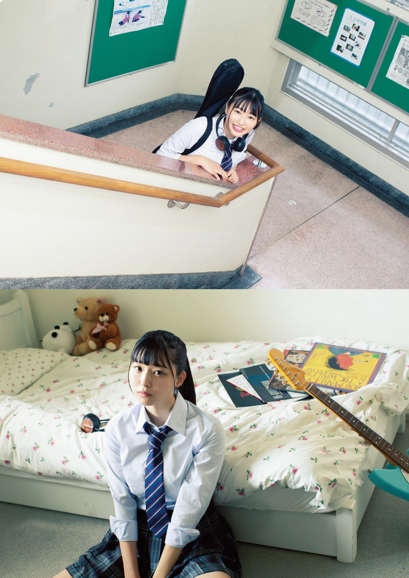 Yurika Wagatsuma 我妻ゆりか, Hikaru Aoyama 青山ひかる, ENTAME増刊 2021.10 魁!! ゼロイチ学園ビジュアルブック