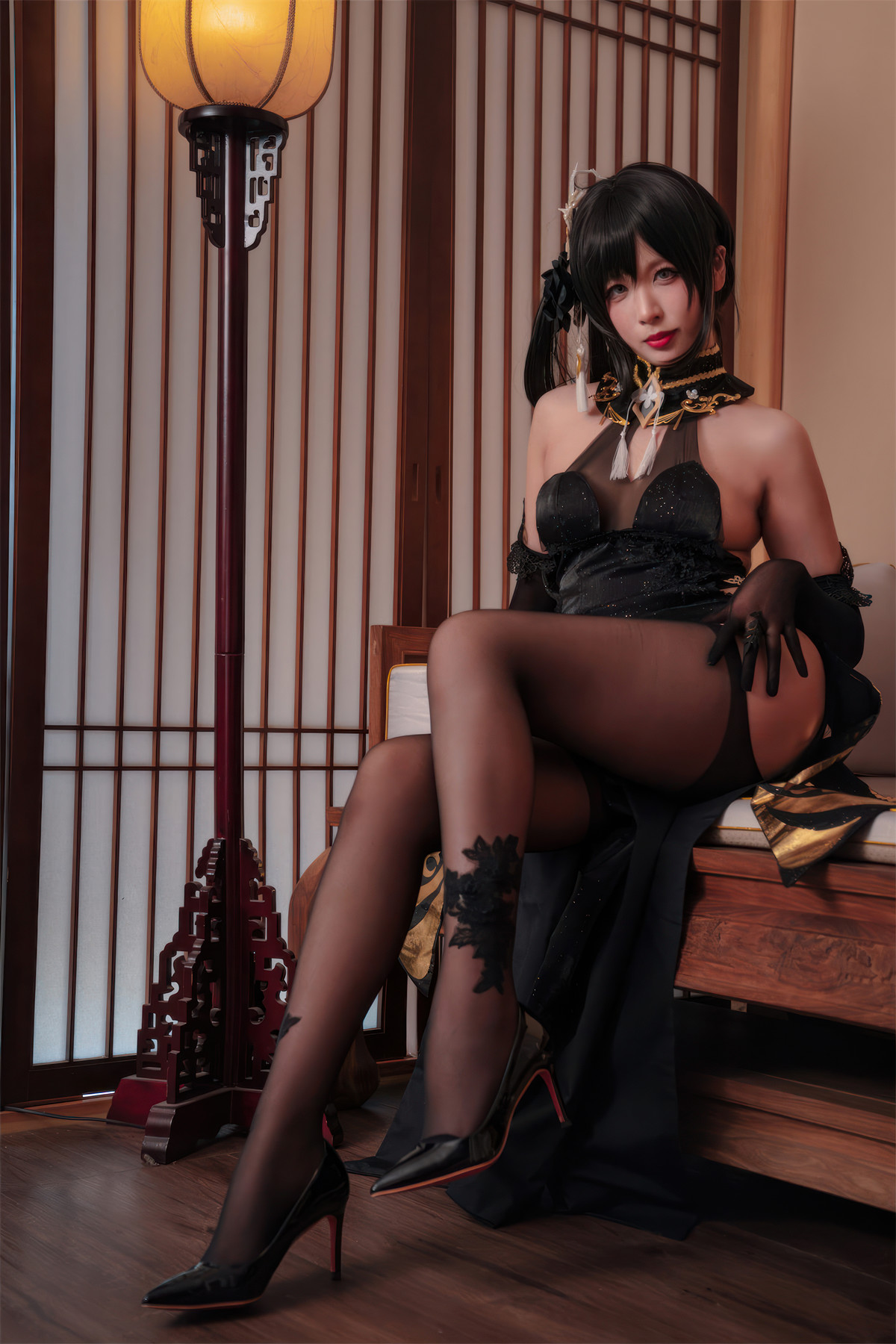 Cosplay 轩萧学姐 碧蓝航线 镇海(45P)