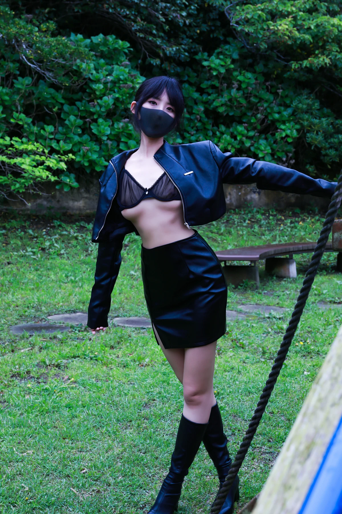 李佳LiJia 户外皮衣 Leather Jacket