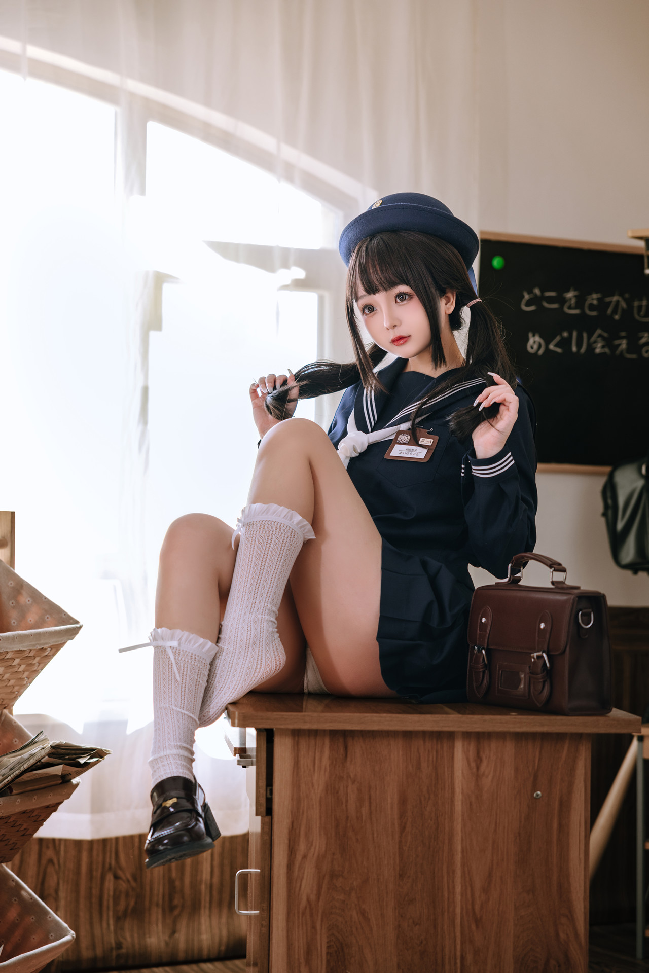 Cosplay Rinaijiao日奈娇 补习班(70P)